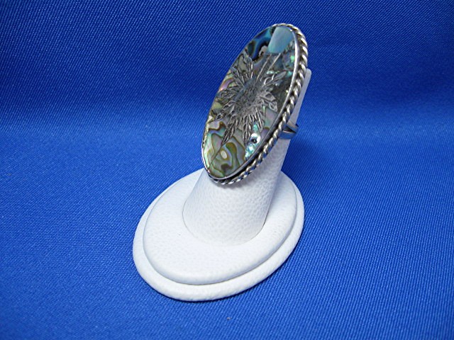 Silver Abalone Tree Ring Mexico