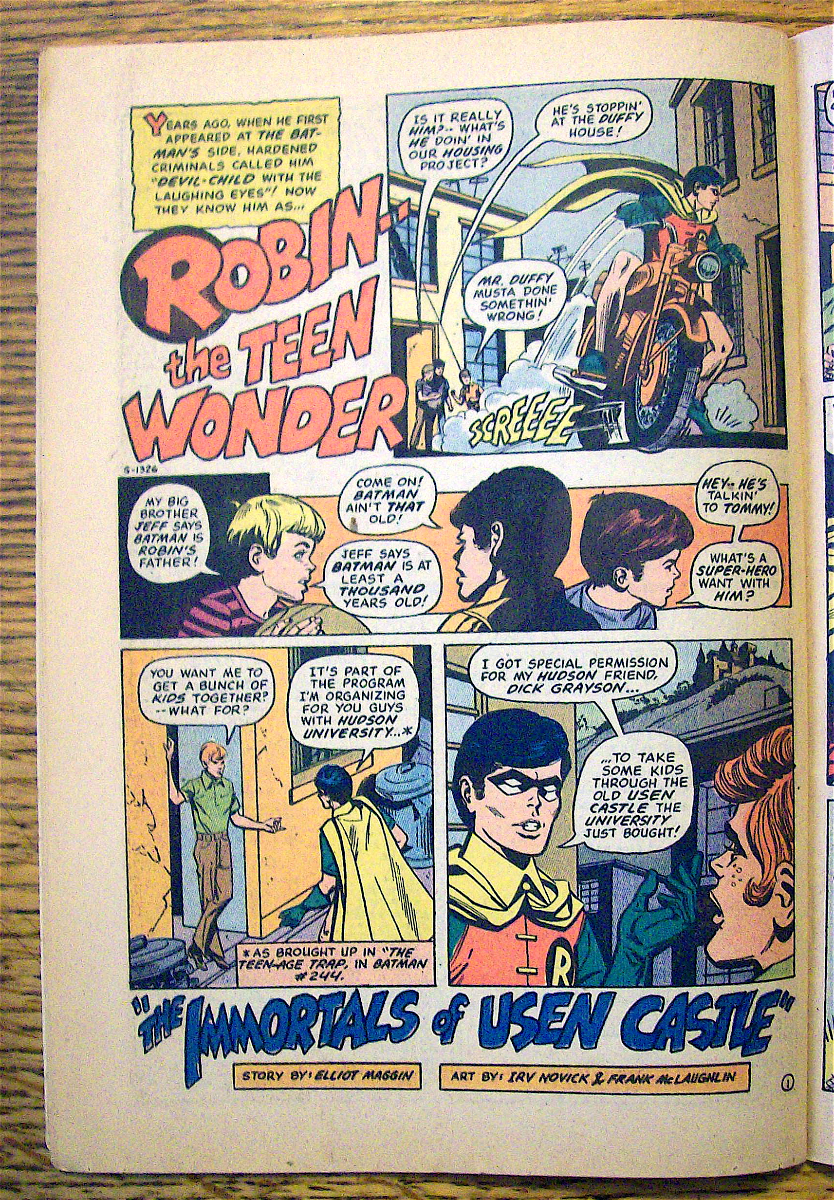 Batman Comic #248 April 1973 Death Knell For A Traitor