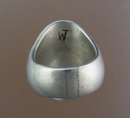 Native American Coral Sterling Silver WILSON TSOSIE