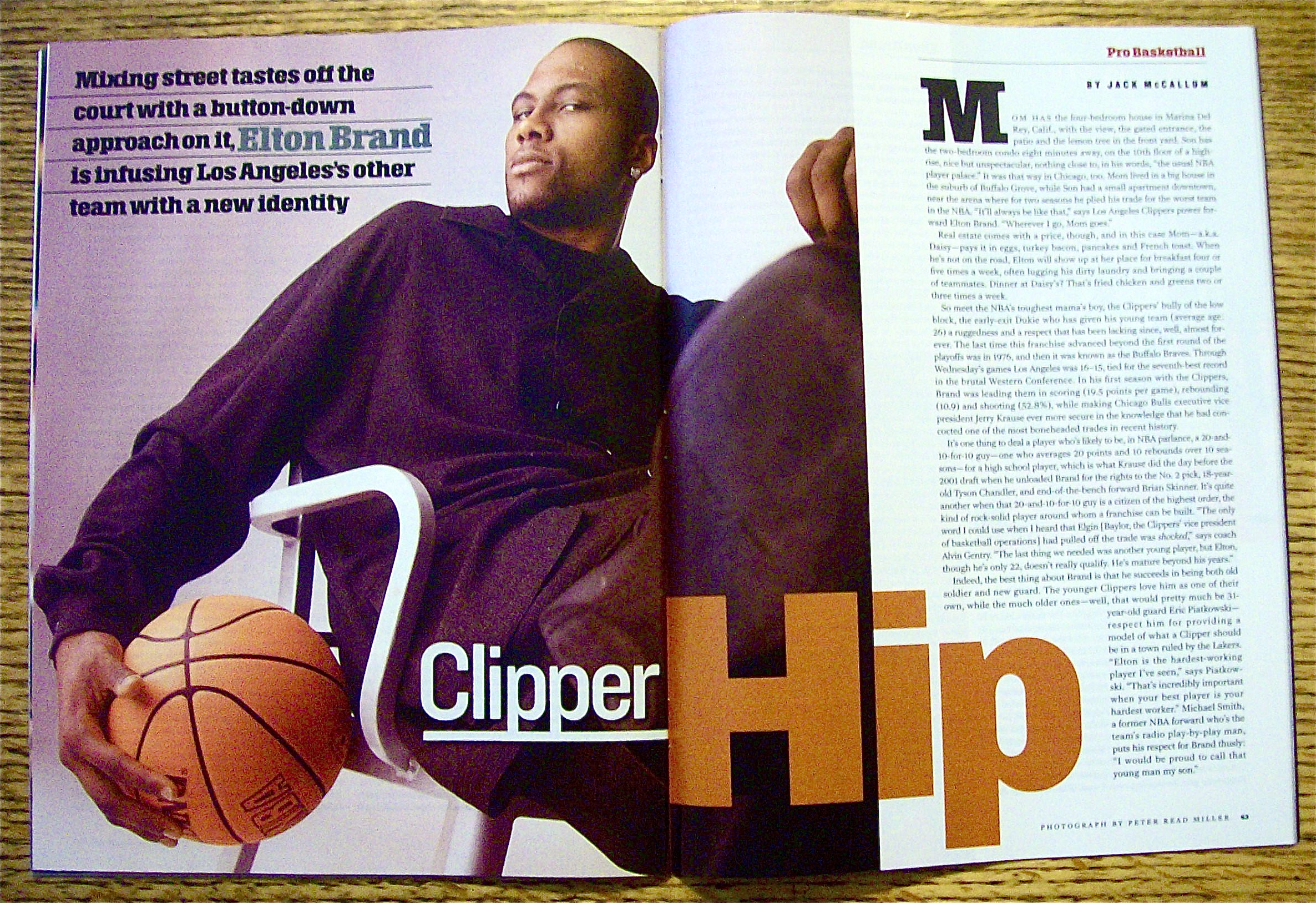 Sports Illustrated Magazine January 7, 2002 Clinton P.