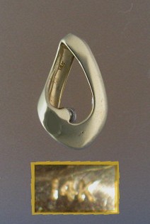 Pendant 14k Gold and 1/4Ct Diamond