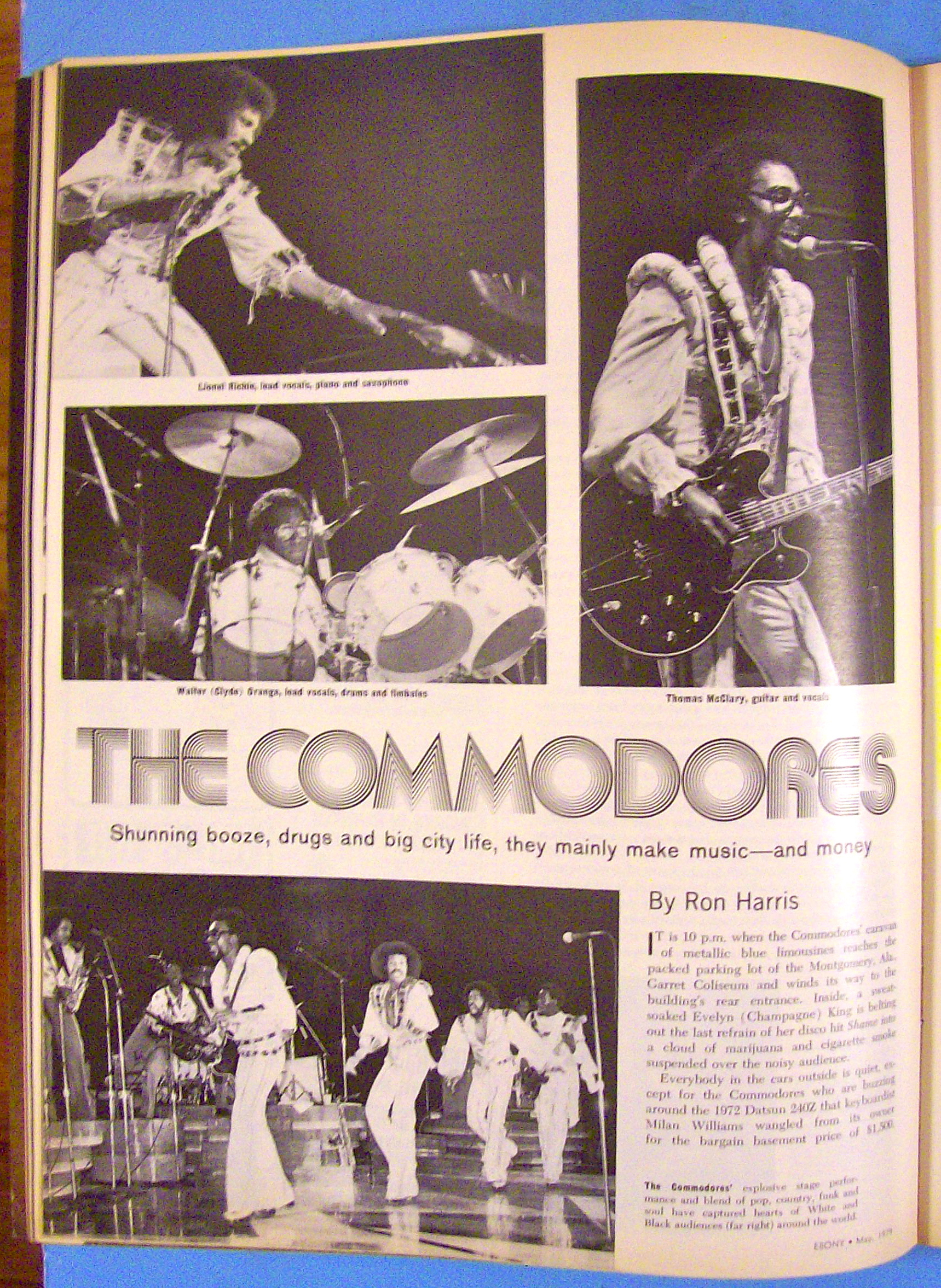 Ebony Magazine-May 1979-The Commodores