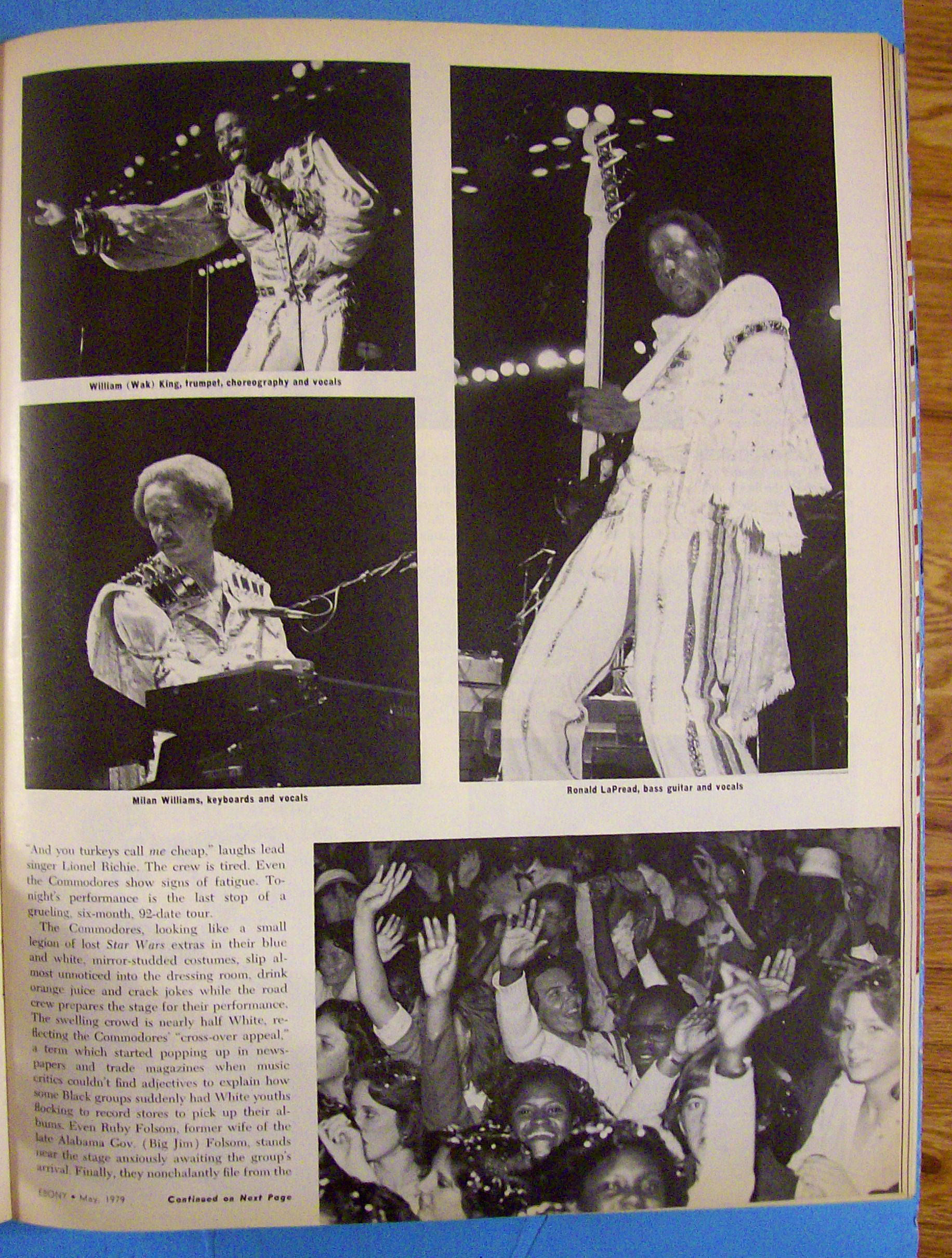 Ebony Magazine-May 1979-The Commodores