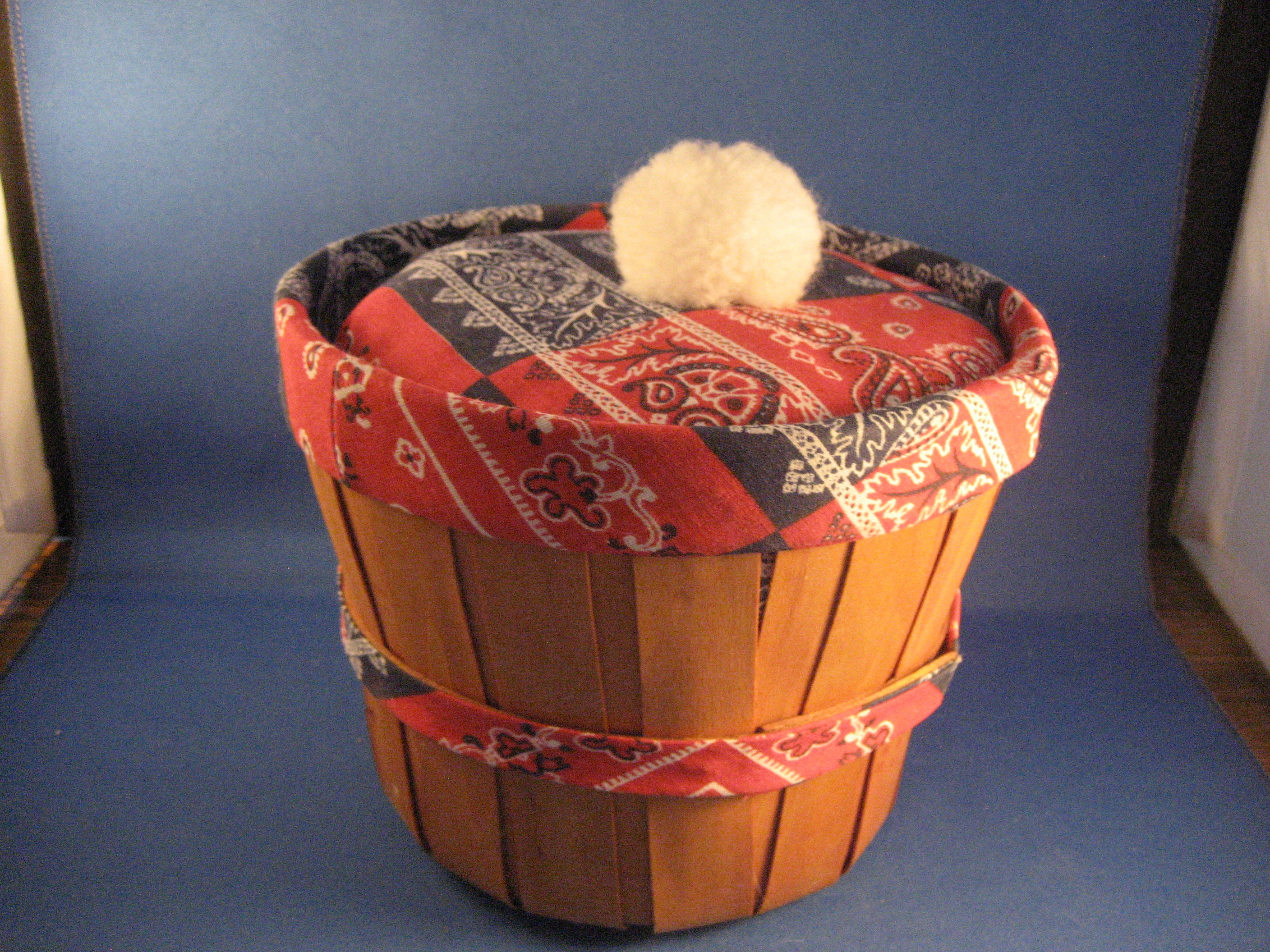 Bandanna Sewing Basket