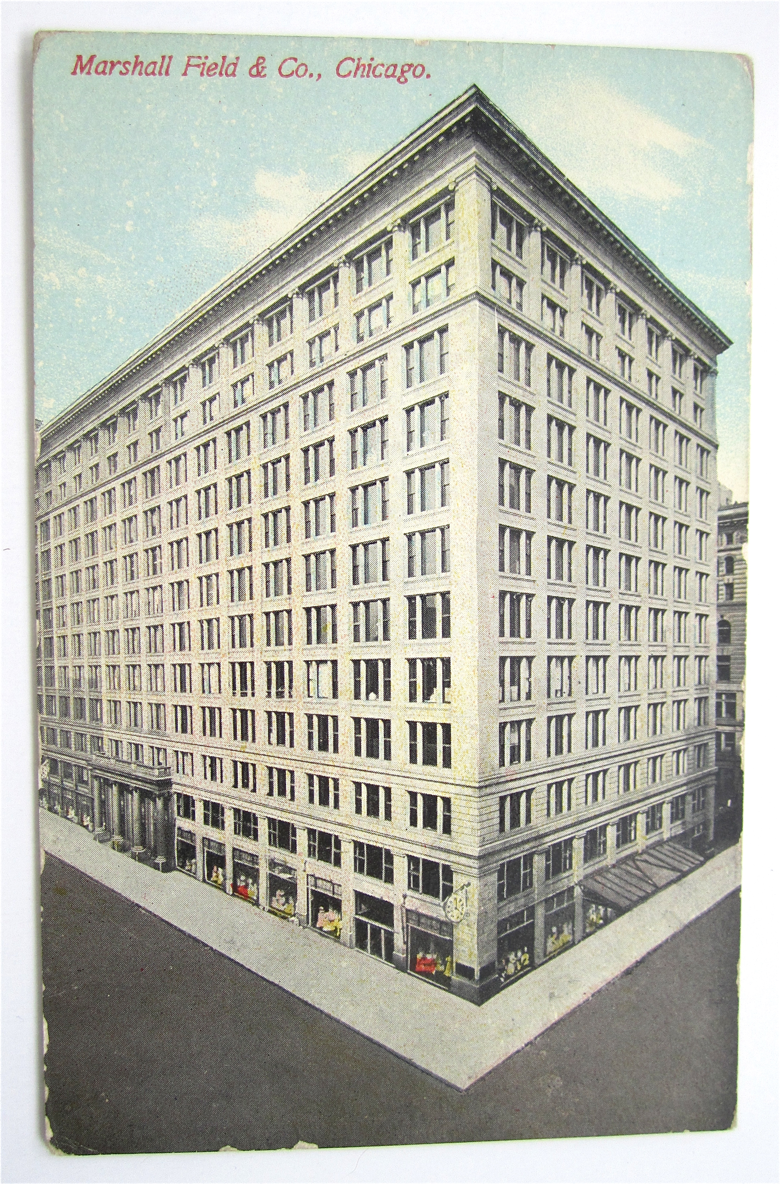Marshall Field & Company Postcard (Chicago)