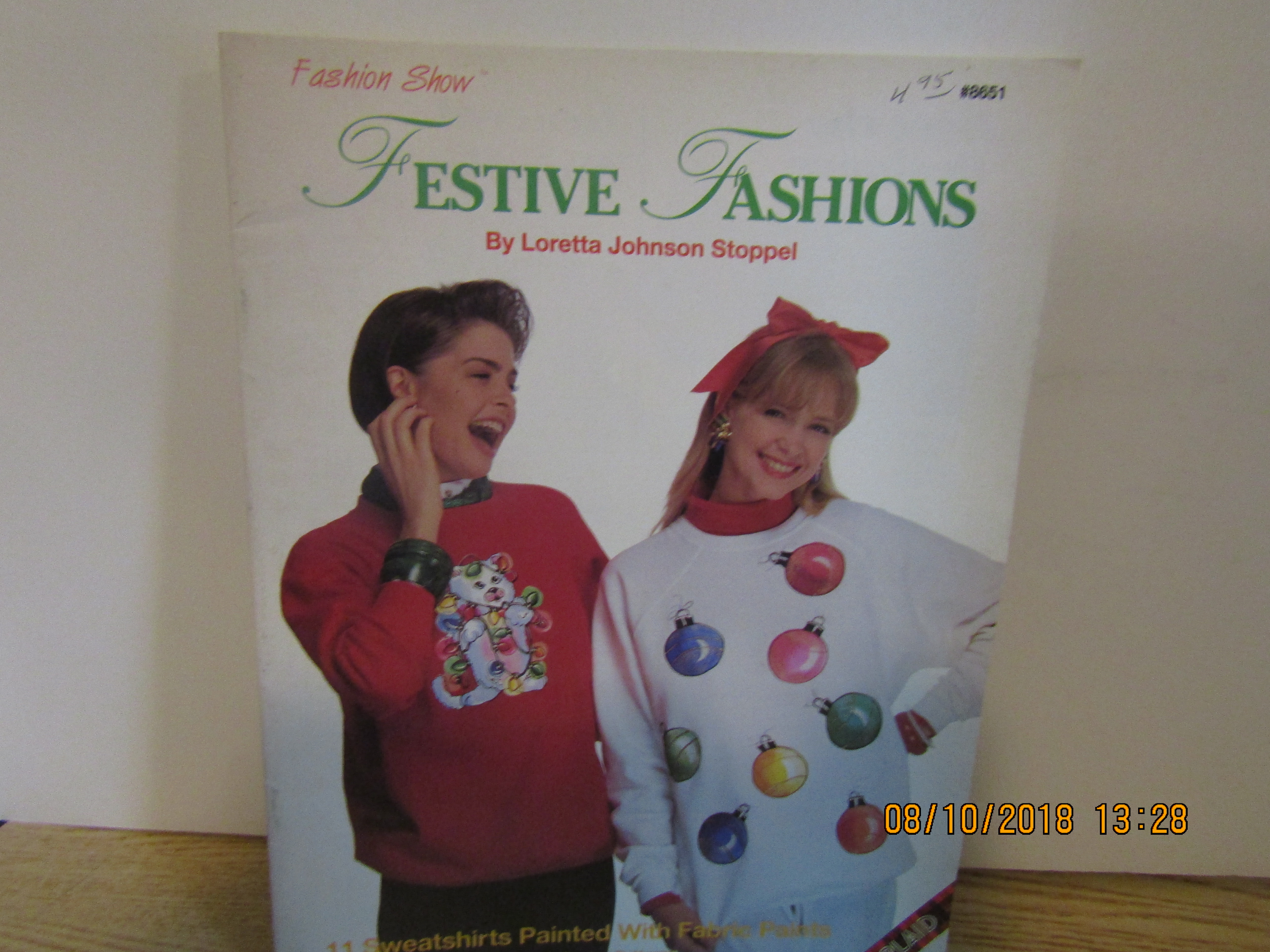 Plaid Painting Fashion Show Festive Fashions #8651