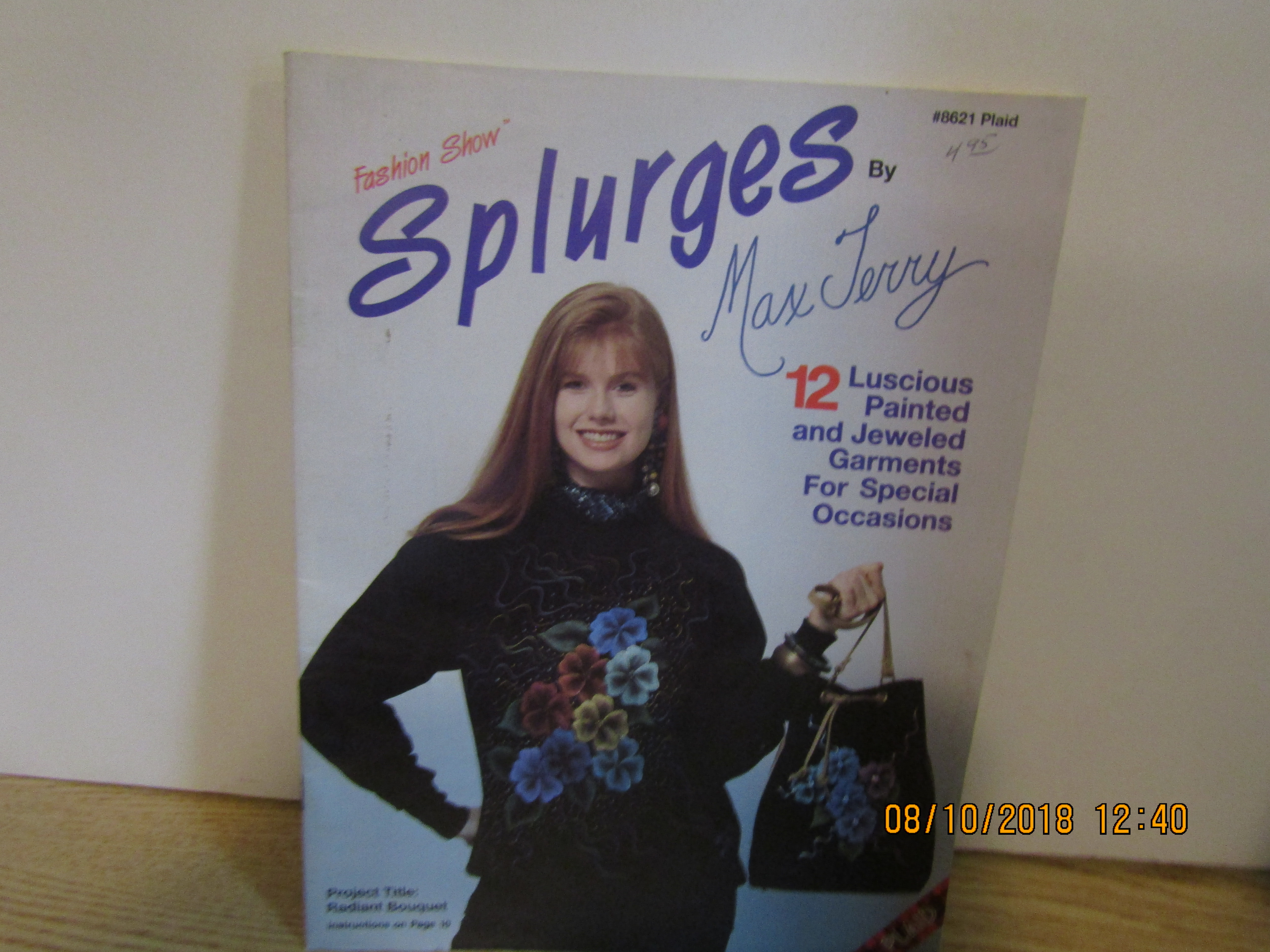 Plaid Painting Book Fashion Show Splurges #8621