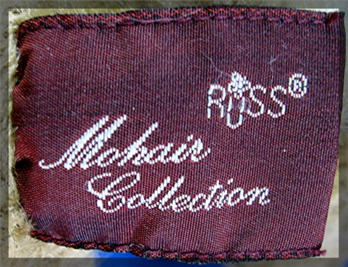 Russ Vintage Edition 100% mohair, Crabtree and Evelyn
