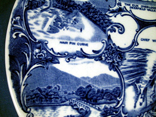 Olde English Staffordshire Ware, Souvenir of Mohawk Tra