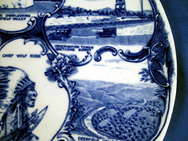 Olde English Staffordshire Ware, Souvenir of Mohawk Tra