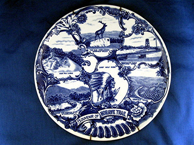Olde English Staffordshire Ware, Souvenir of Mohawk Tra