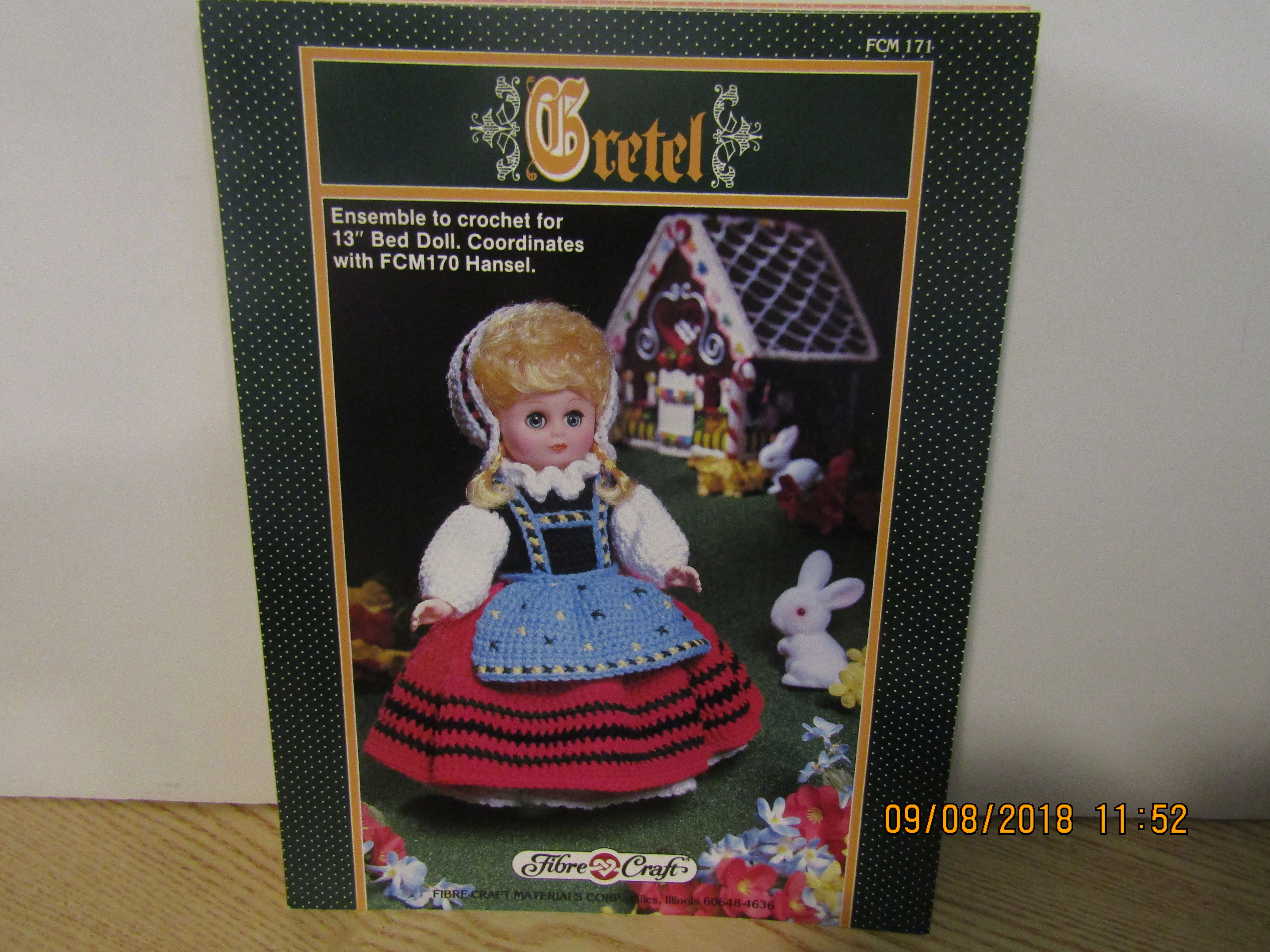 Fibre-Craft Book Gretel Outfit To Crochet #171