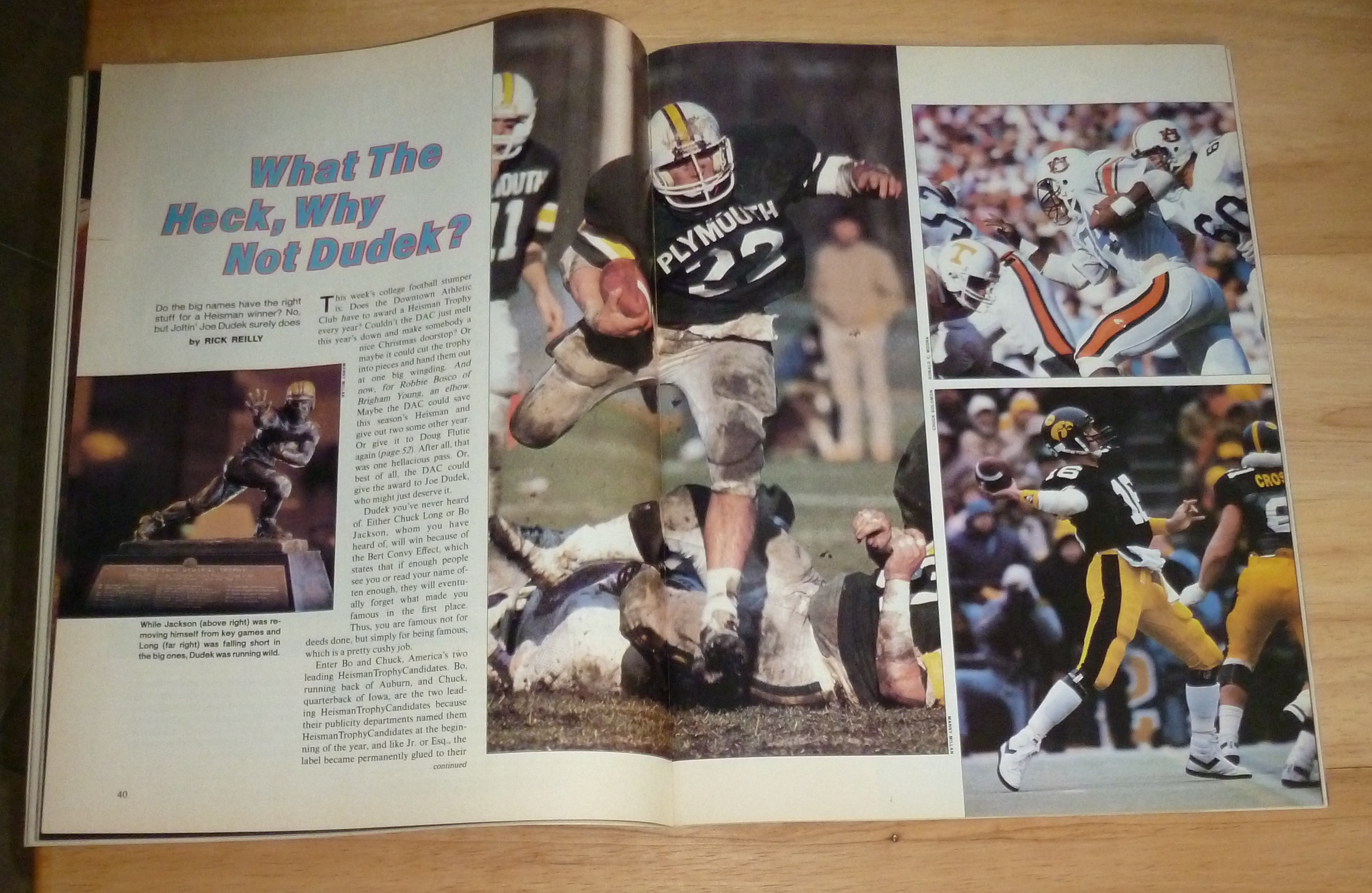 Sports Illustrated-December 2, 1985-Heisman Trophy
