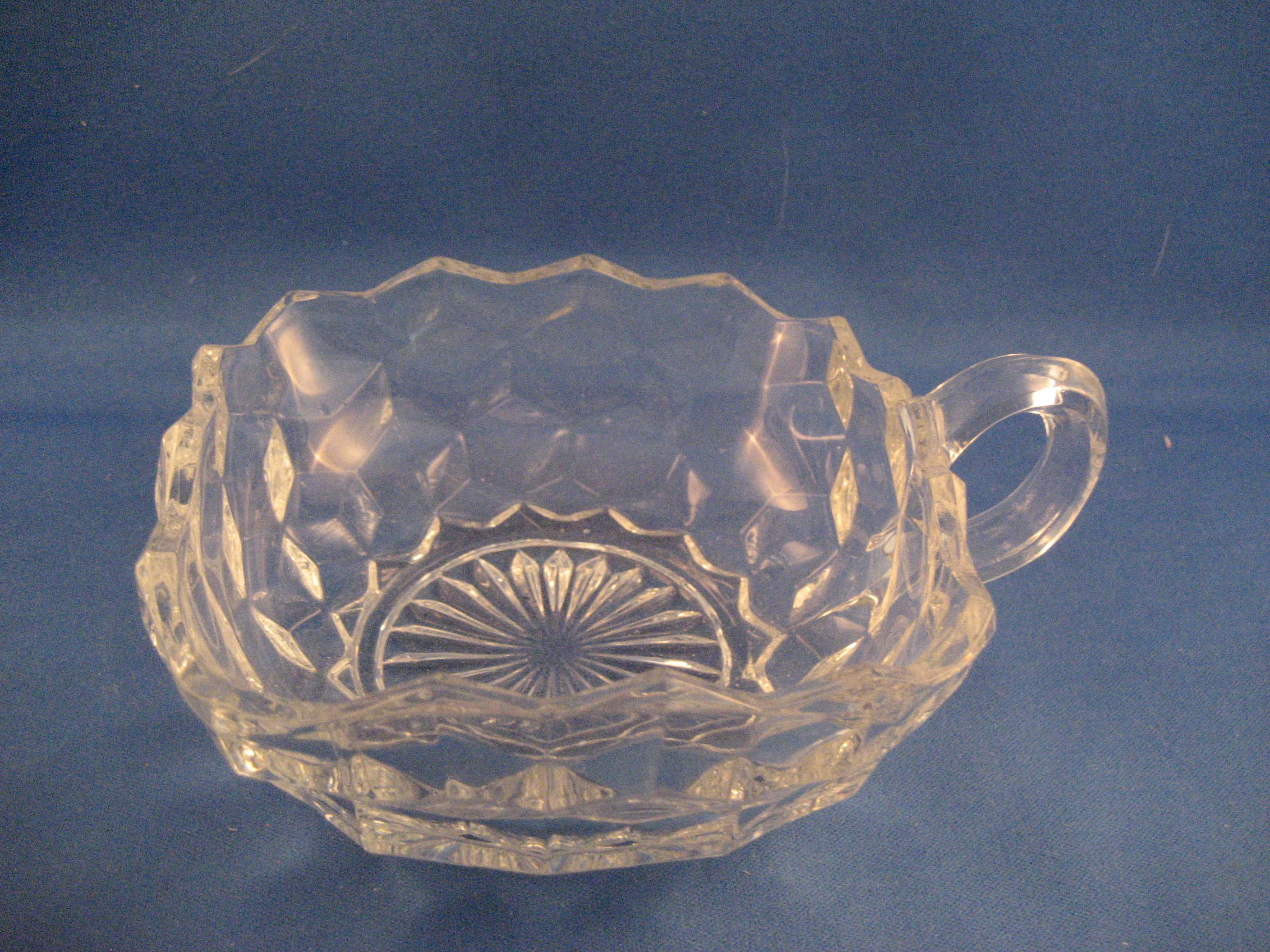 Fostoria Nappy Handled Dish