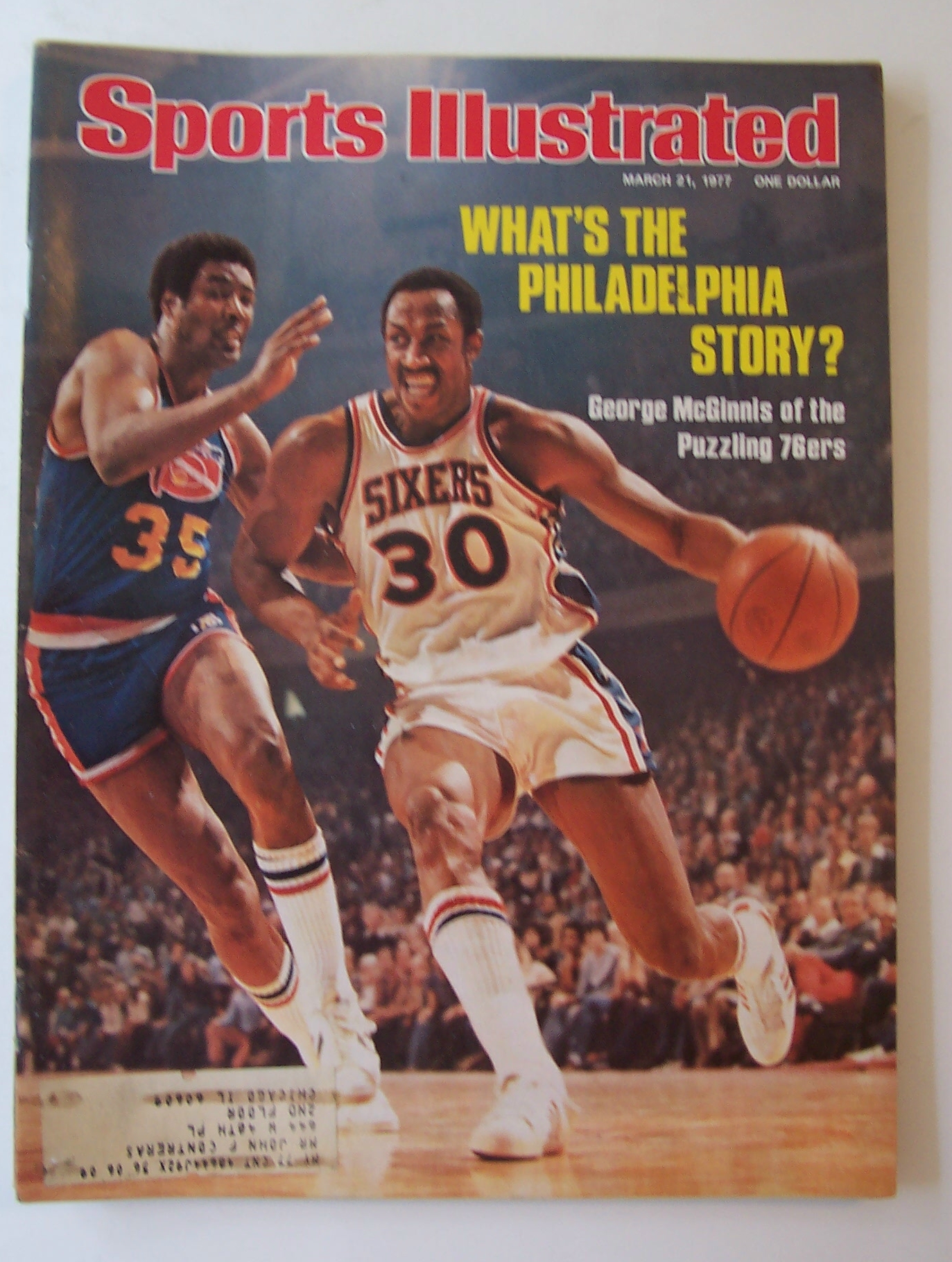 Sports Illustrated Magazine-March 21, 1977-G. McGinnis