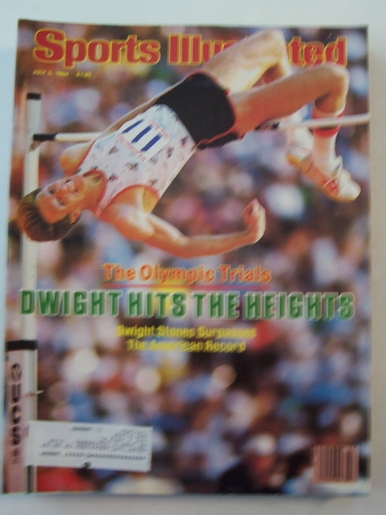 Sports Illustrated Magazine-July 2, 1984-Dwight Stones