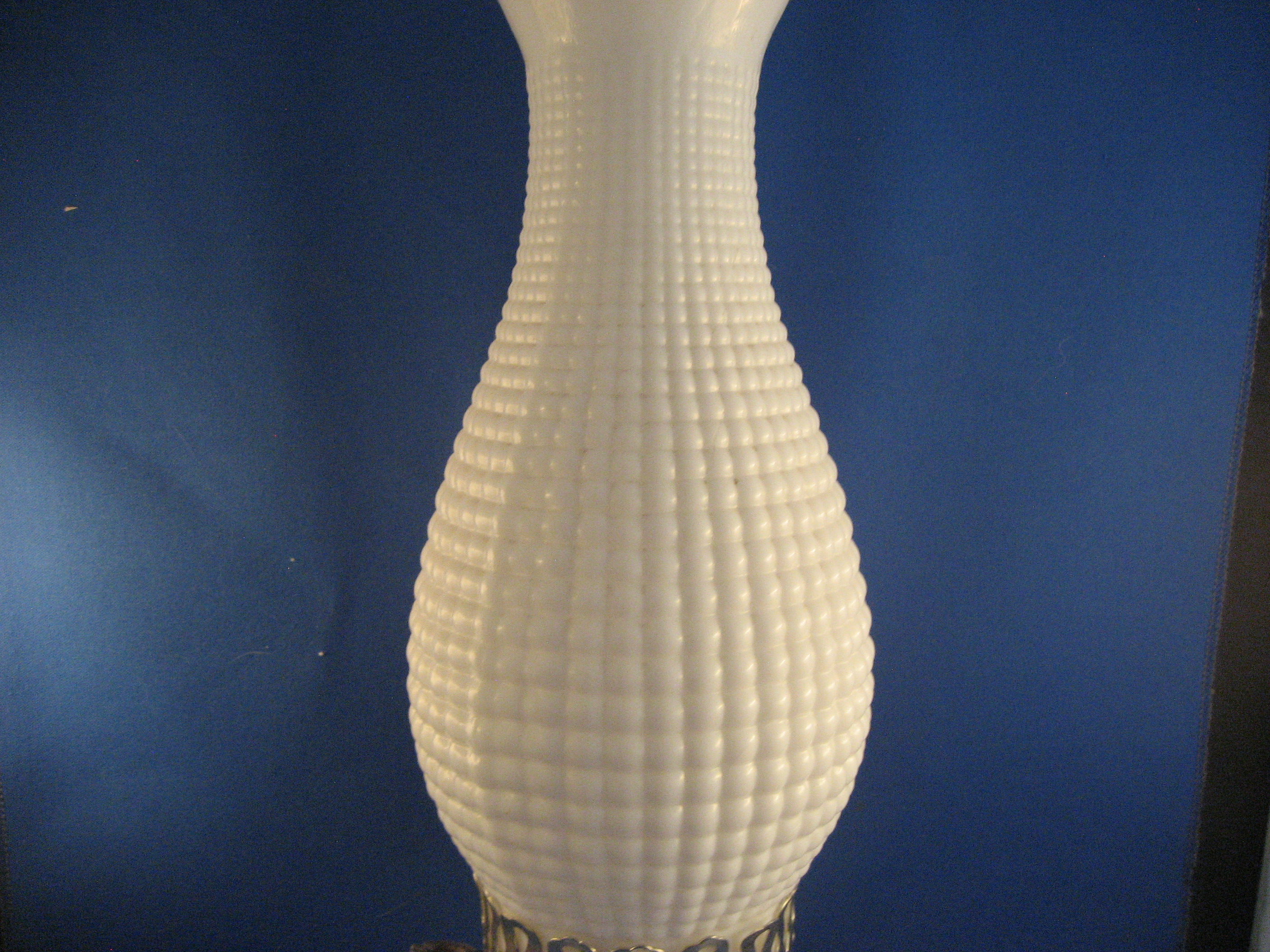 Milk Glass Lamp