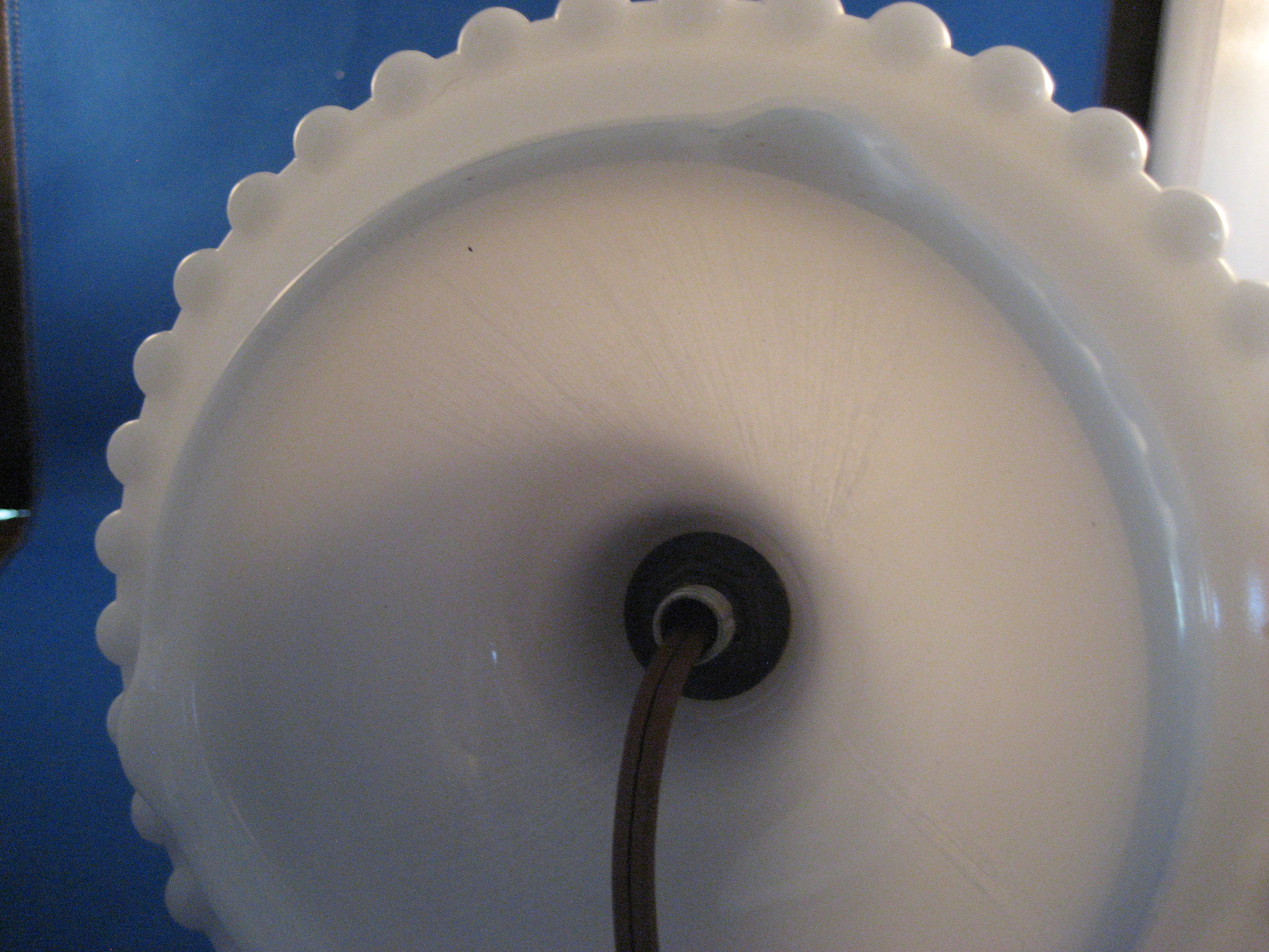 Milk Glass Lamp