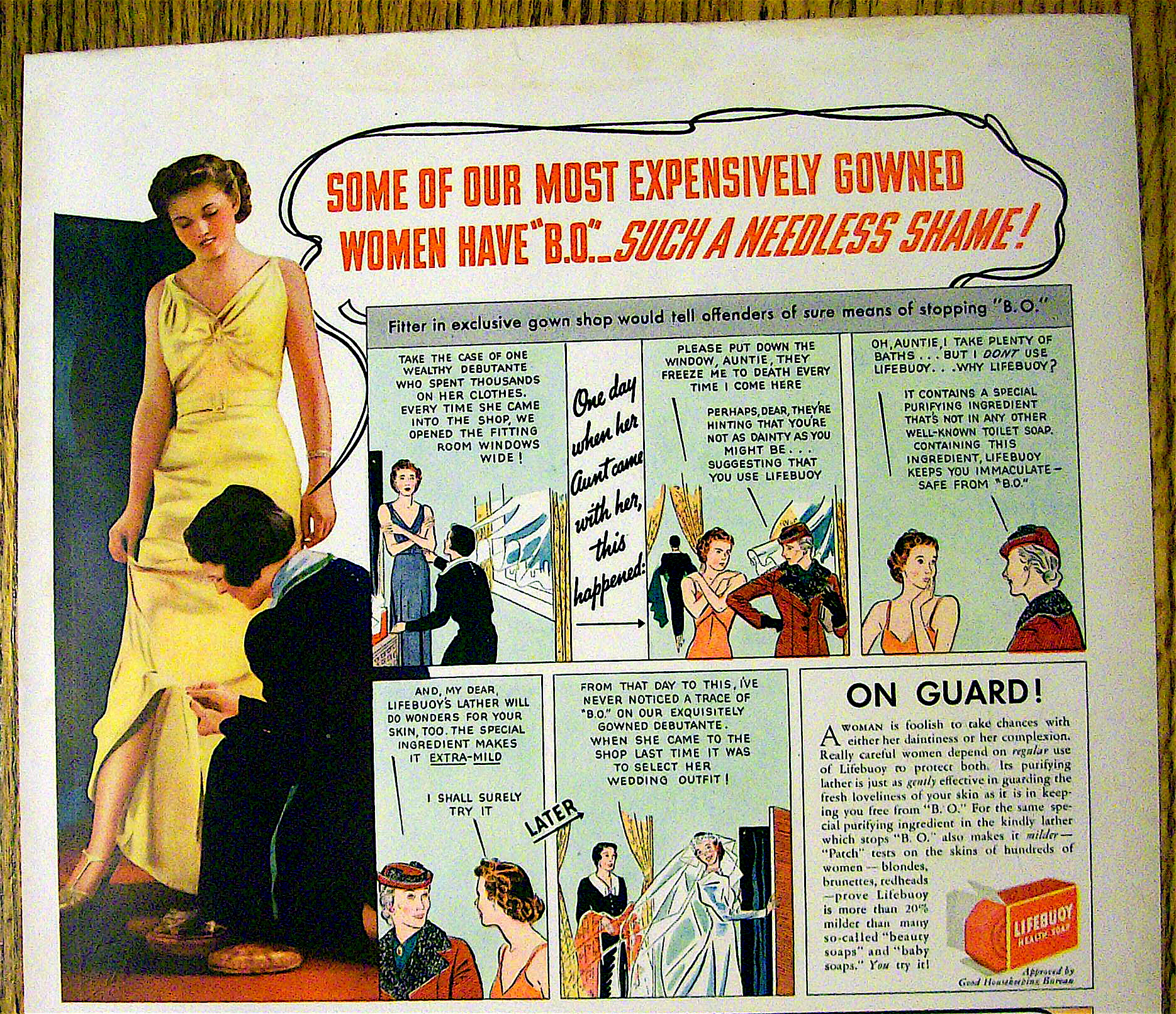 1937 Rinso & Lifebuoy Soap with 2 Stories About Women