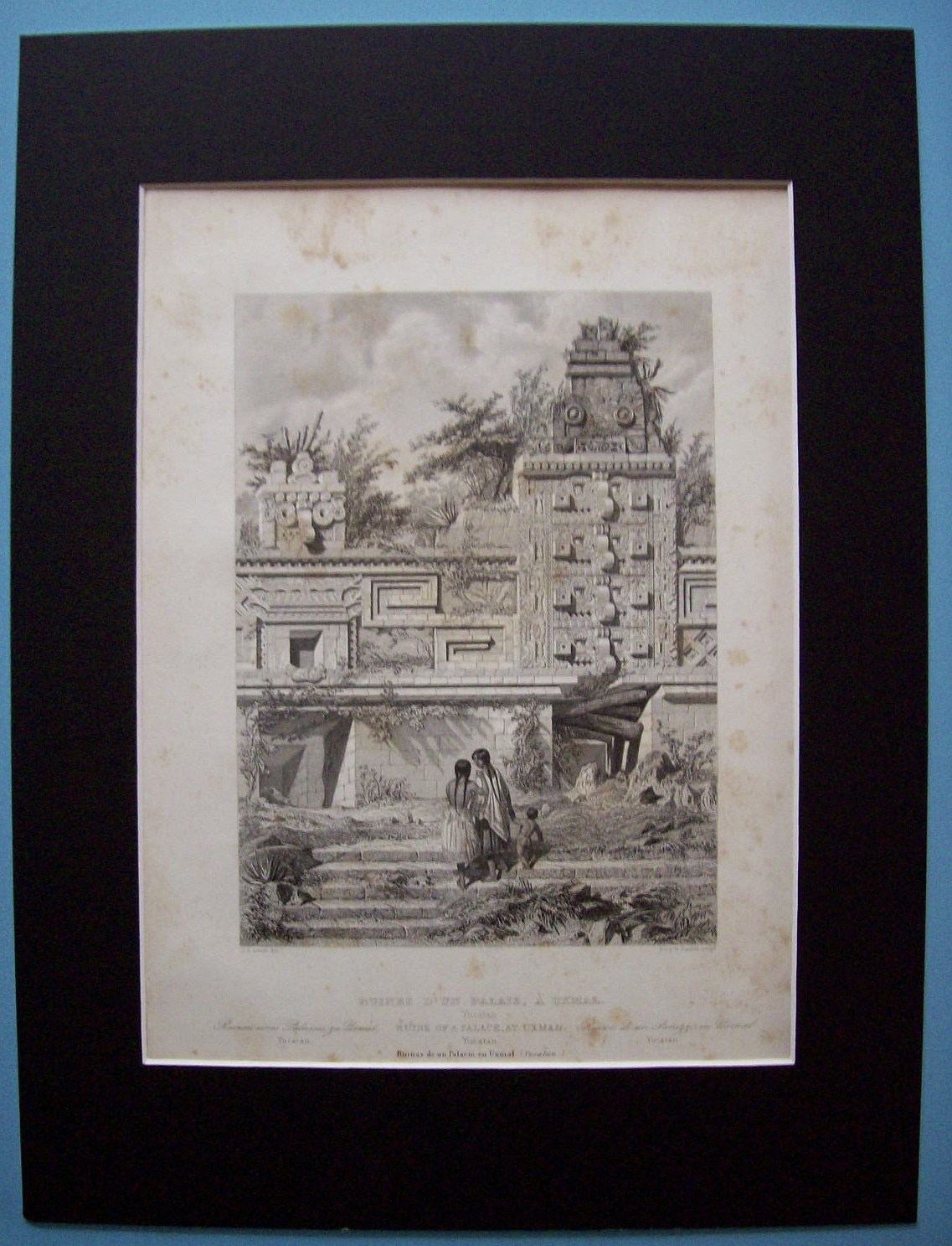 Ruines D'un Palais, A Uxmal