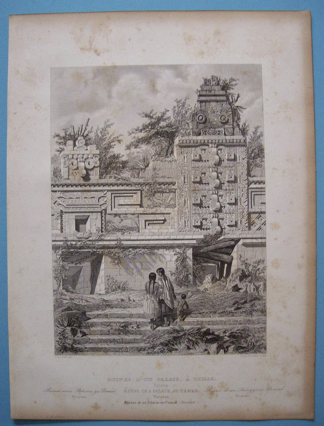 Ruines D'un Palais, A Uxmal