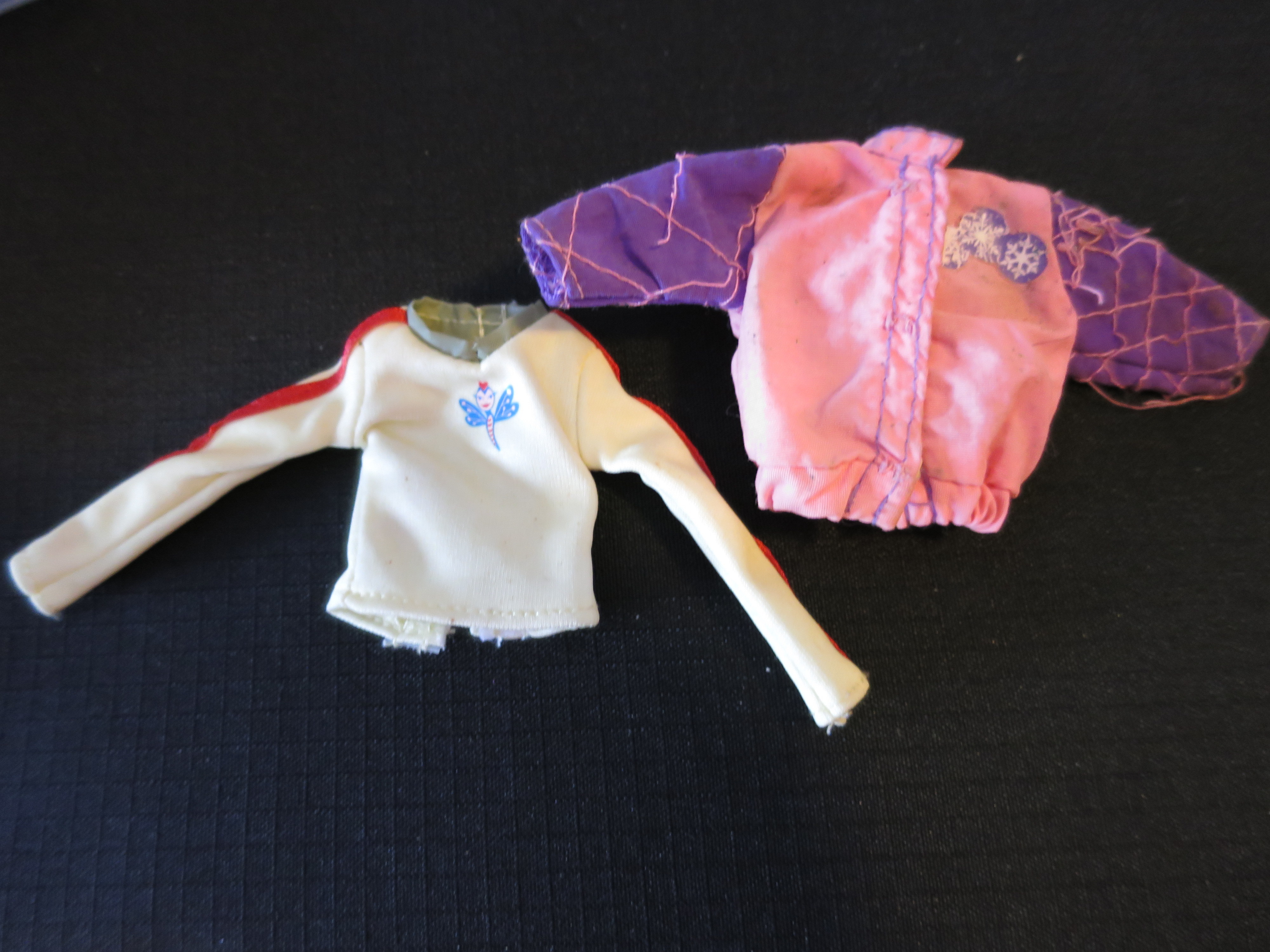 Barbie Sister Kelly Doll Shirt with butterfly and coat tagged