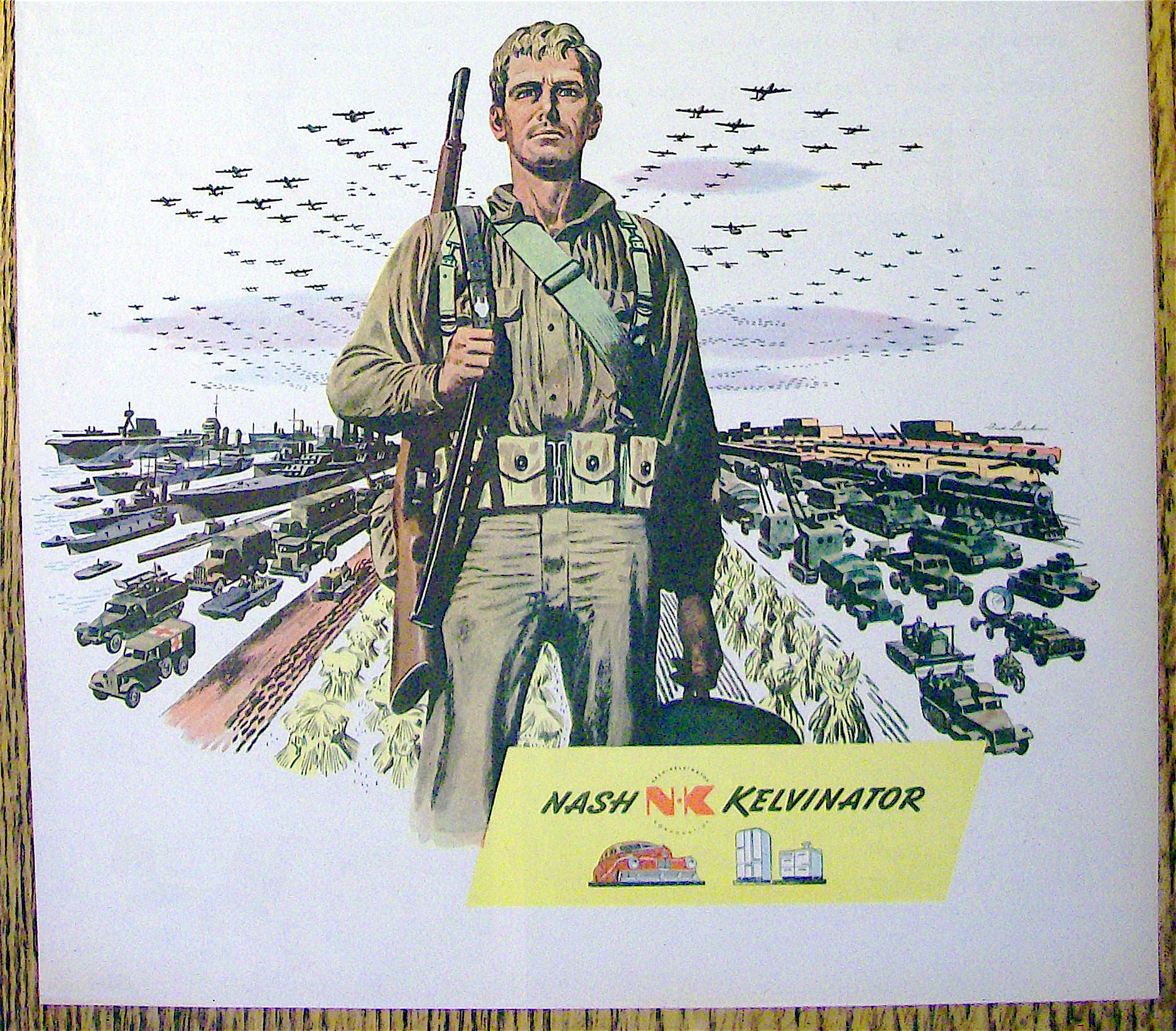 1944 Nash-Kelvinator with Soldier