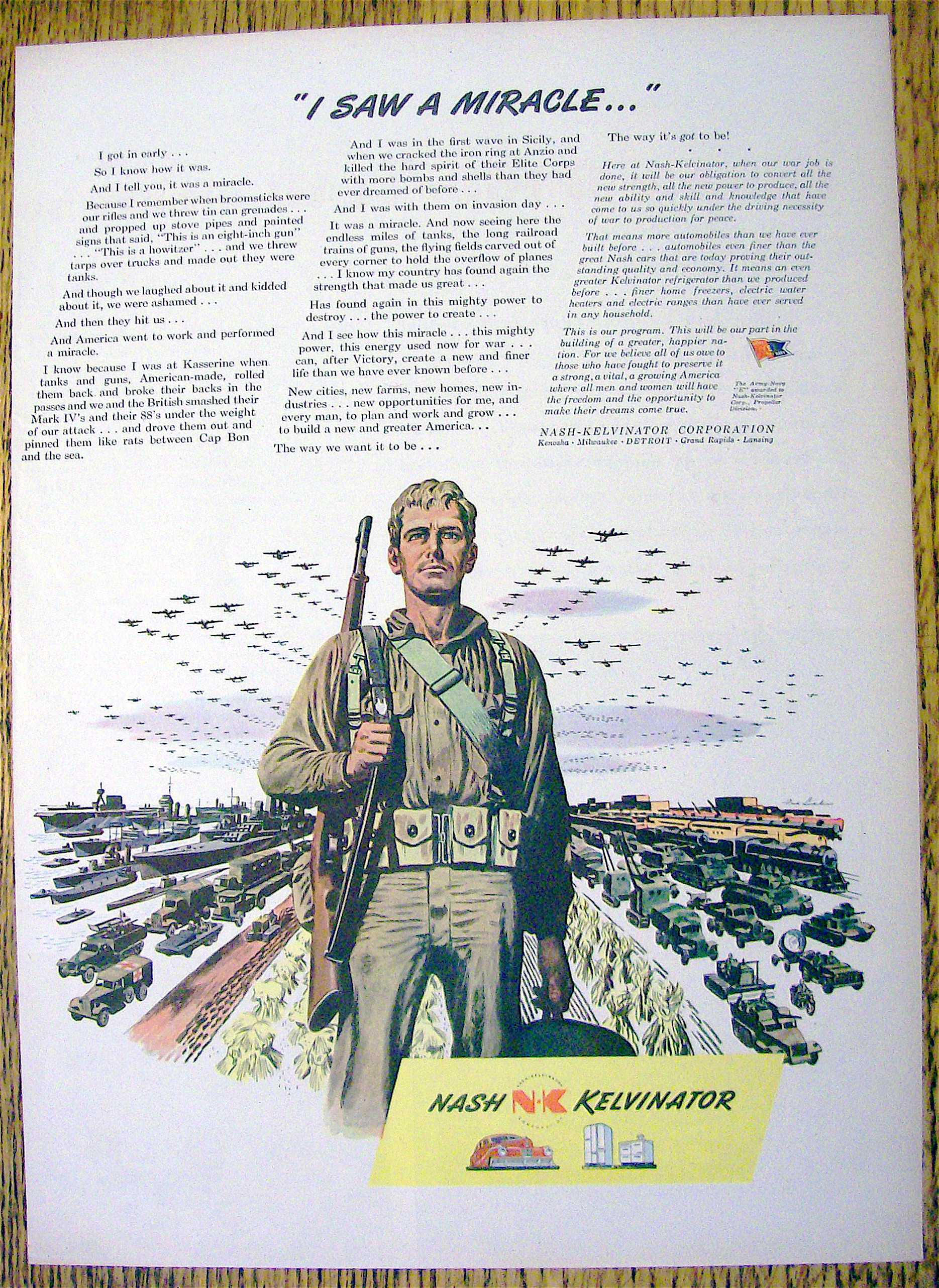 1944 Nash-Kelvinator with Soldier