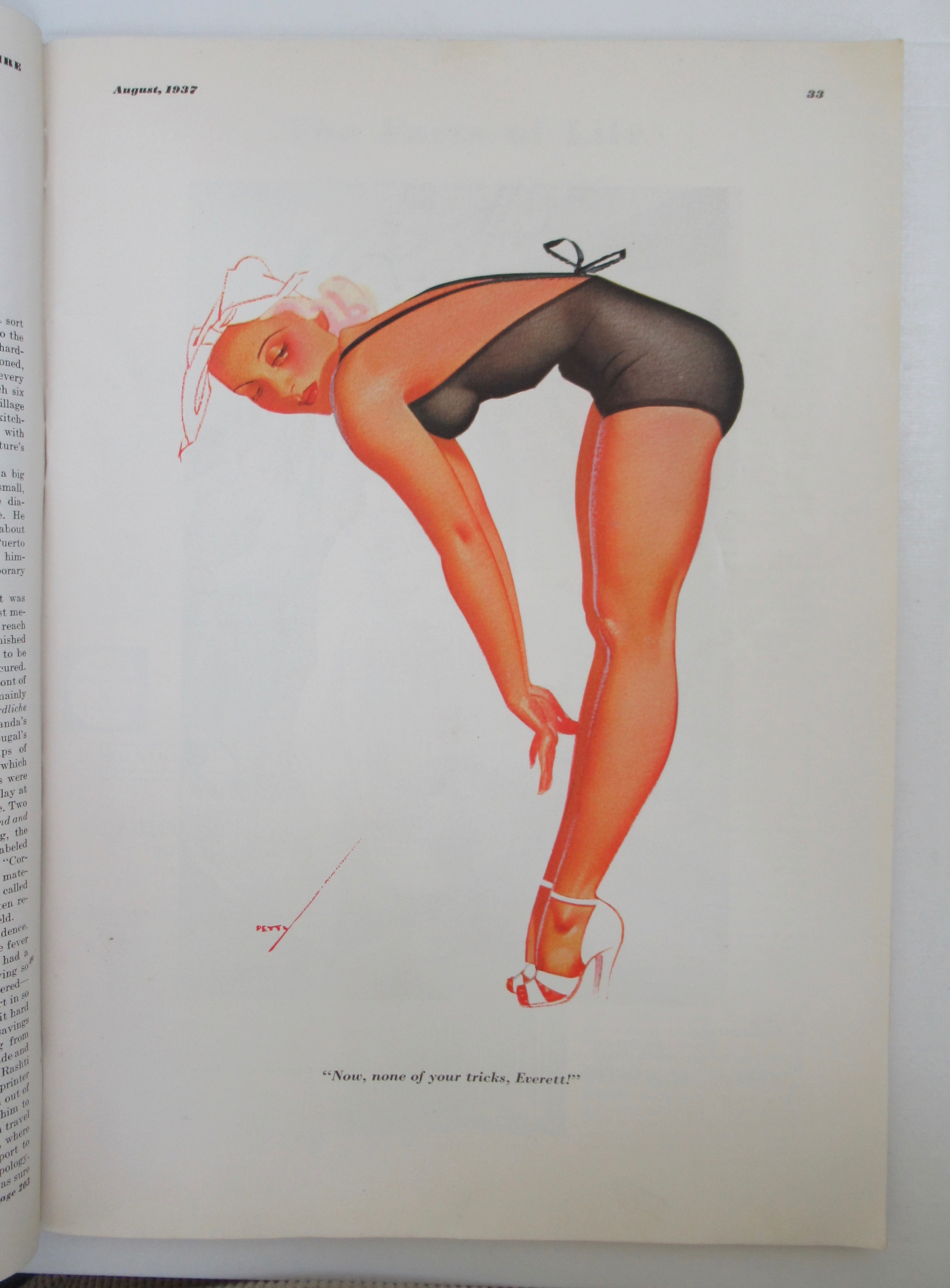 Esquire Magazine August 1937