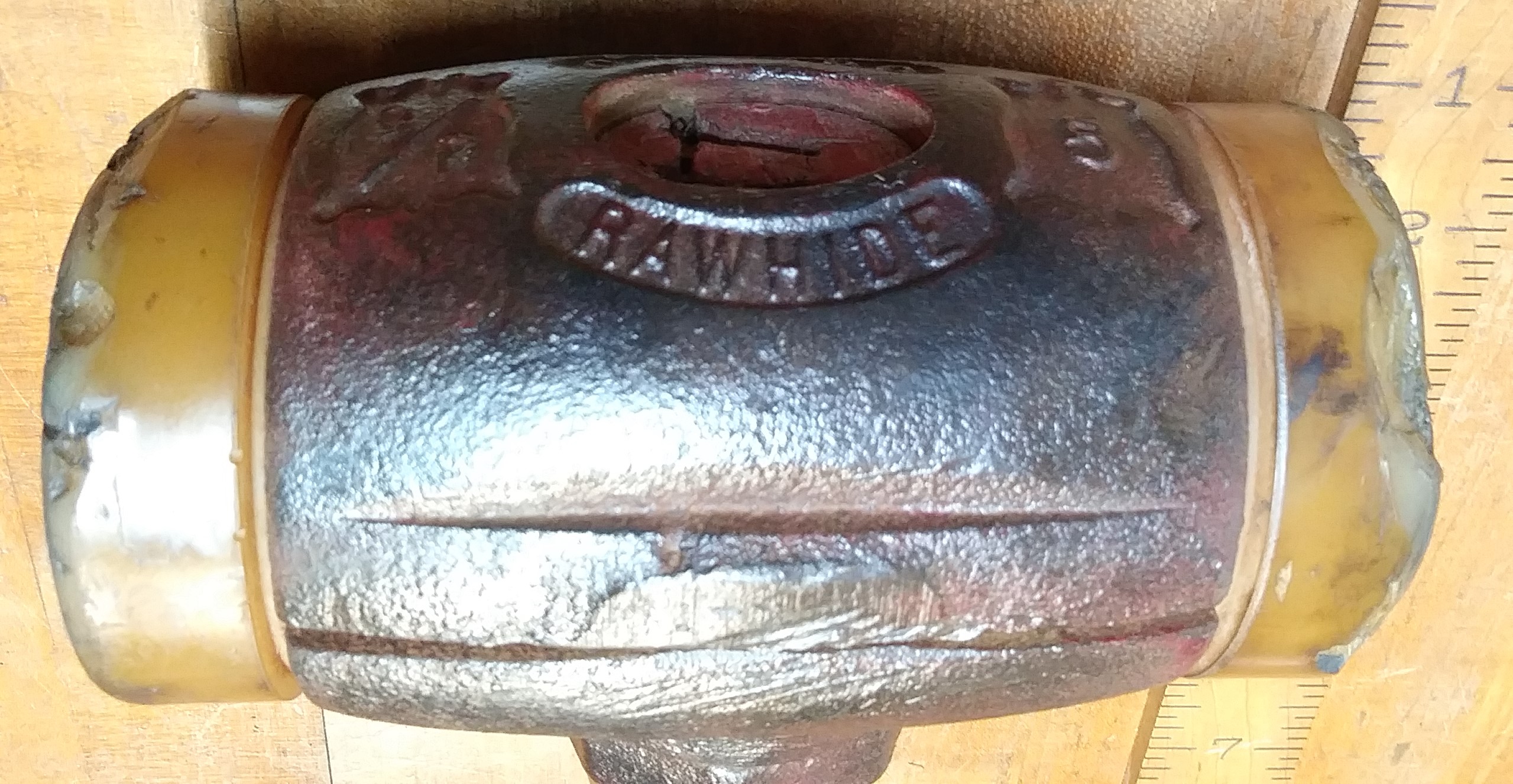Chicago Rawhide Mallet 7.2 pound Split Head