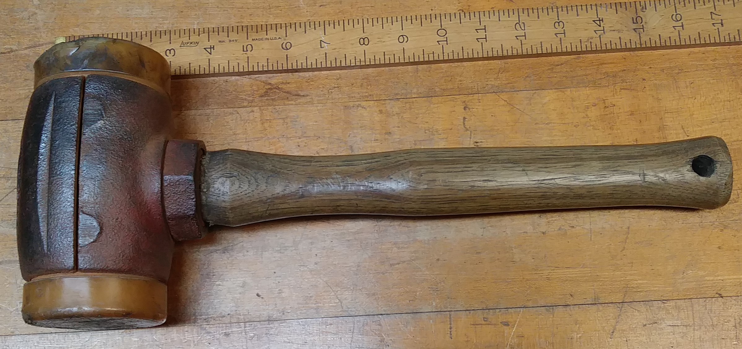 Chicago Rawhide Mallet 7.2 pound Split Head