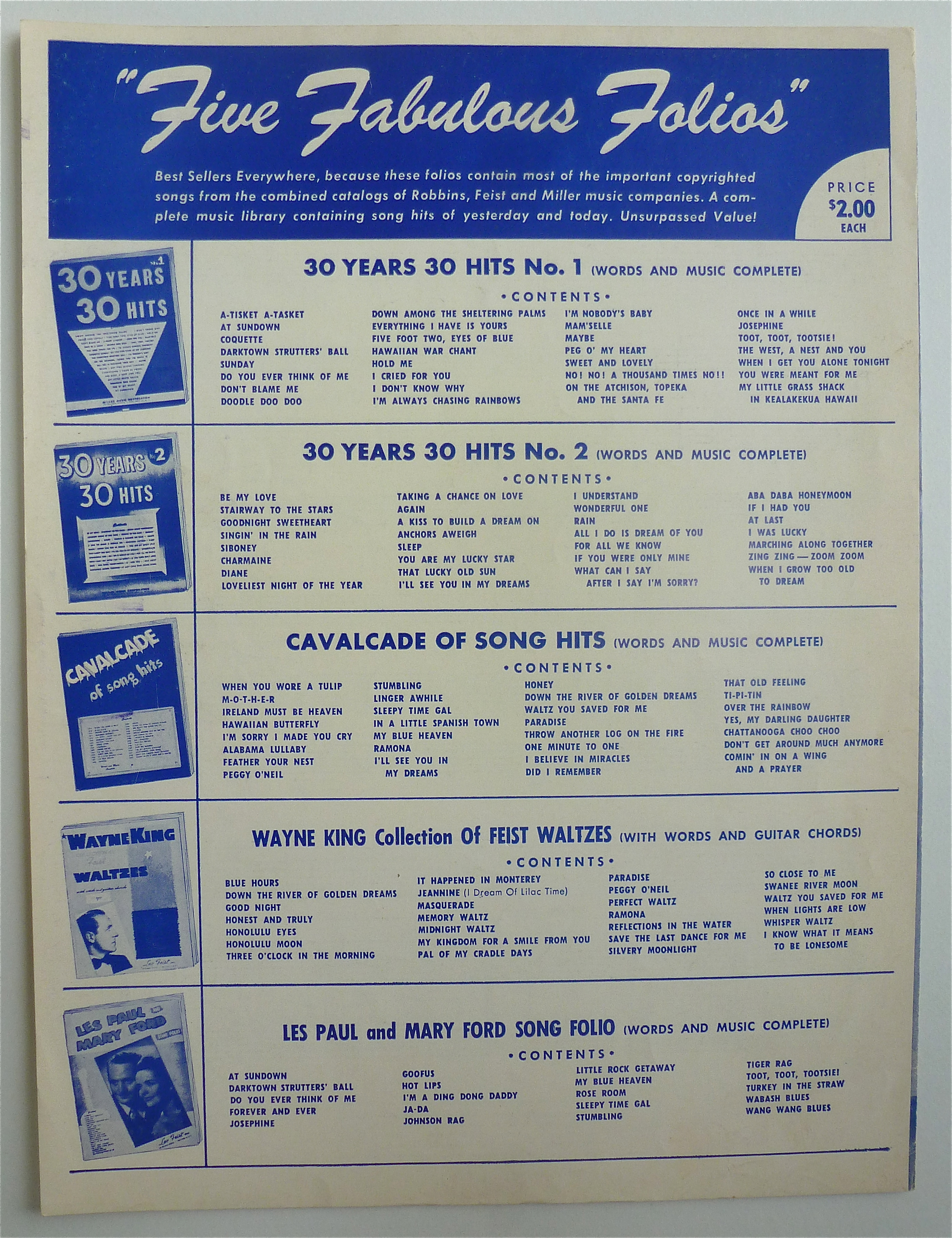 Sheet Music For 1933 Close Your Eyes