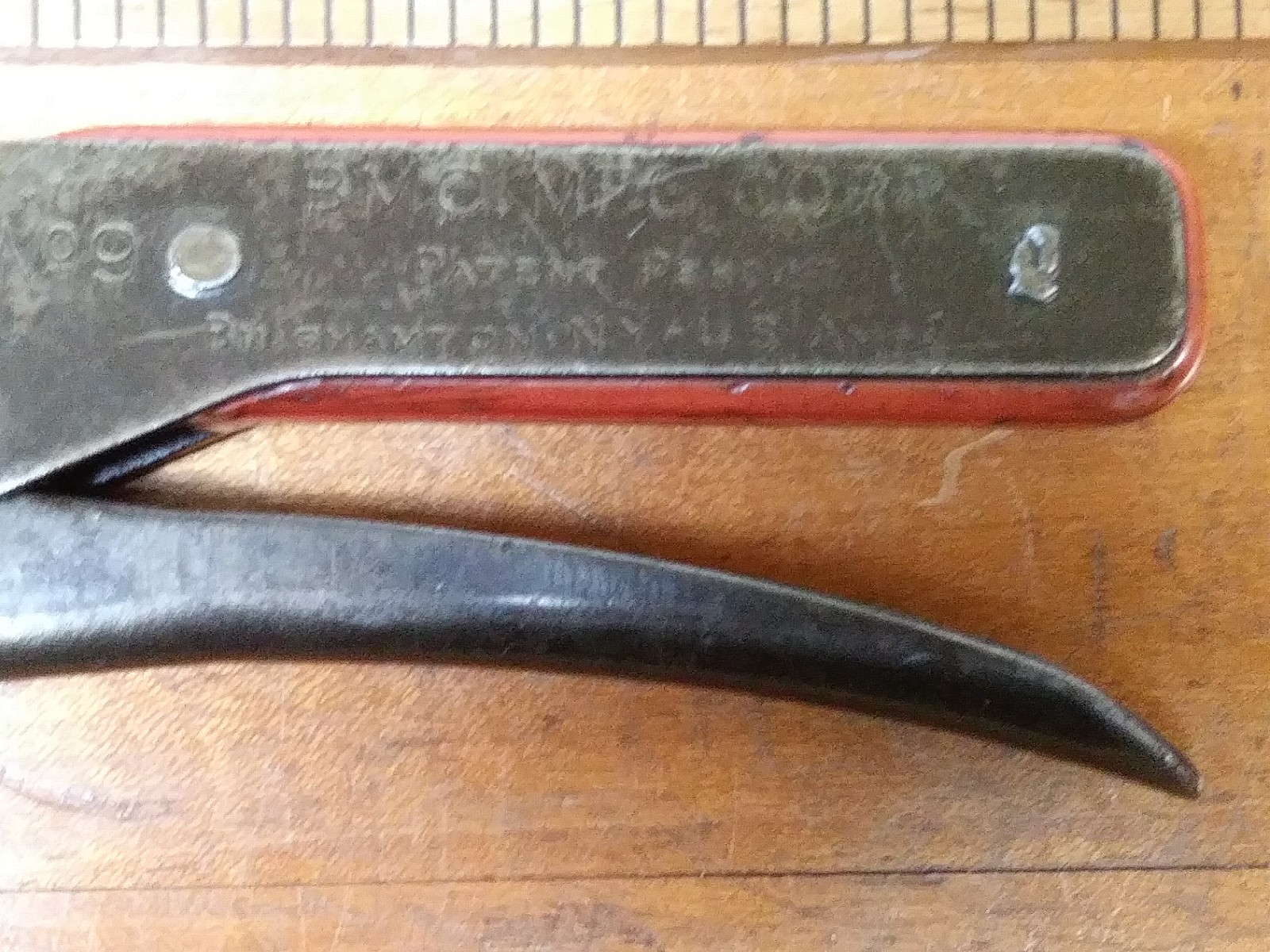 BMC Mfg. Co. Pliers Wrench No. 9