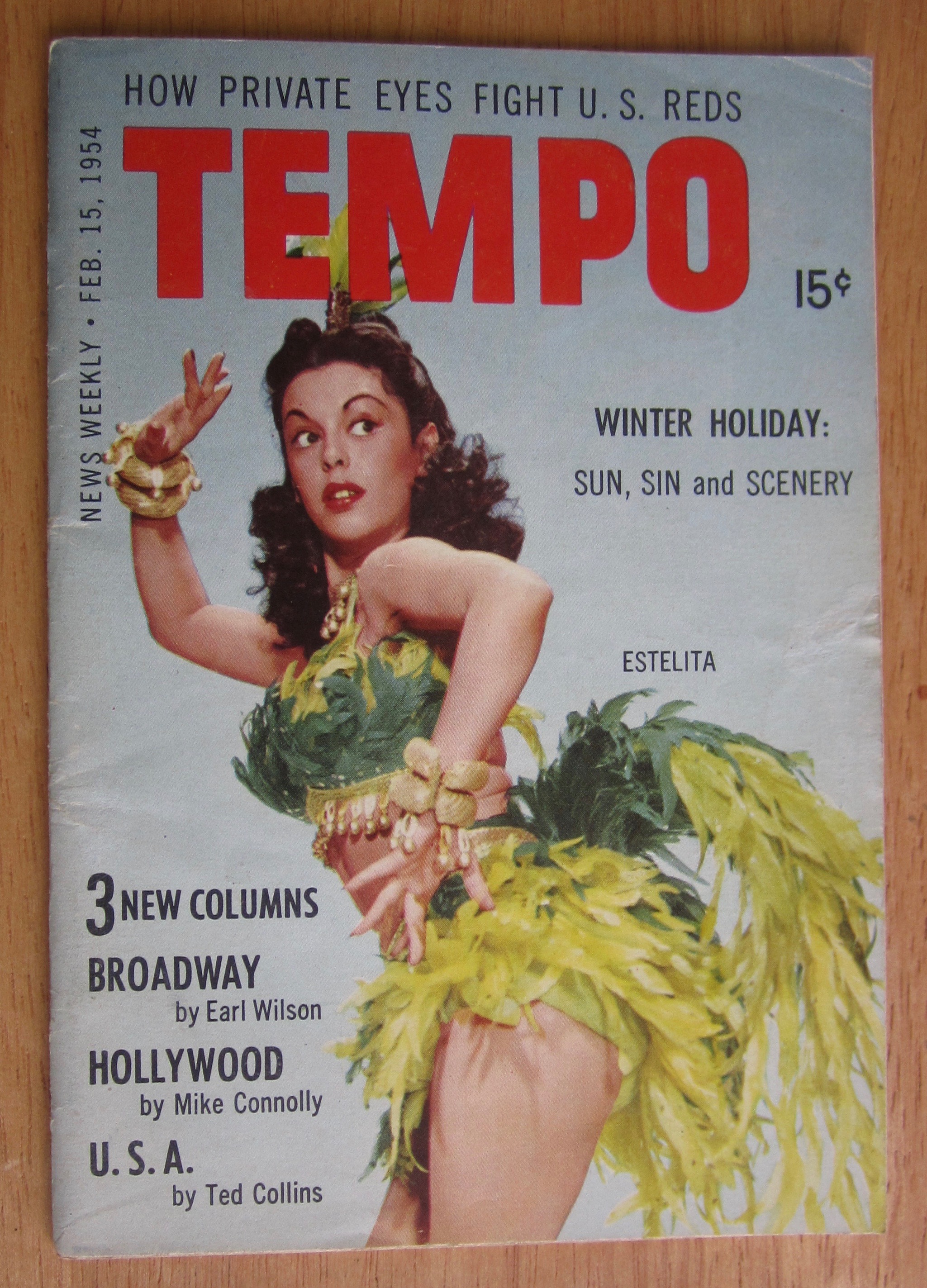 Tempo Magazine February 15, 1954 Estelita