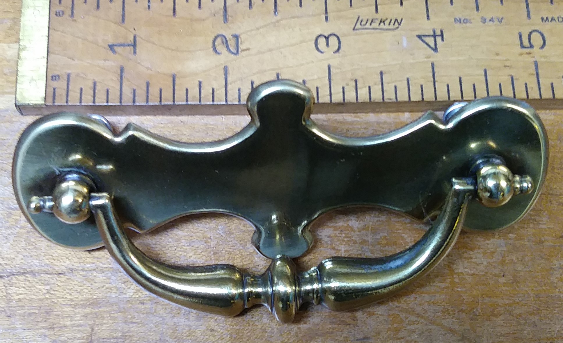 Victorian Drawer Pulls Hardware Brass