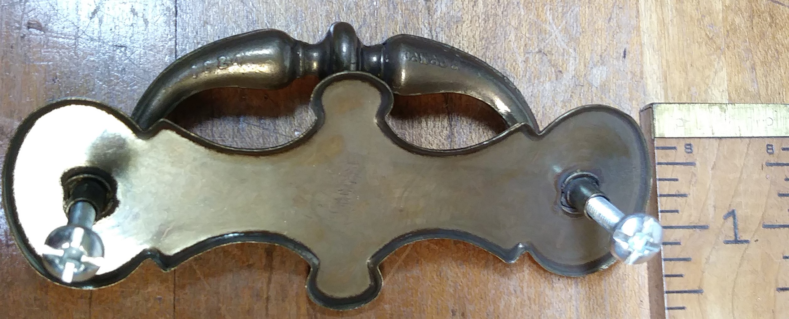 Victorian Drawer Pulls Hardware Brass