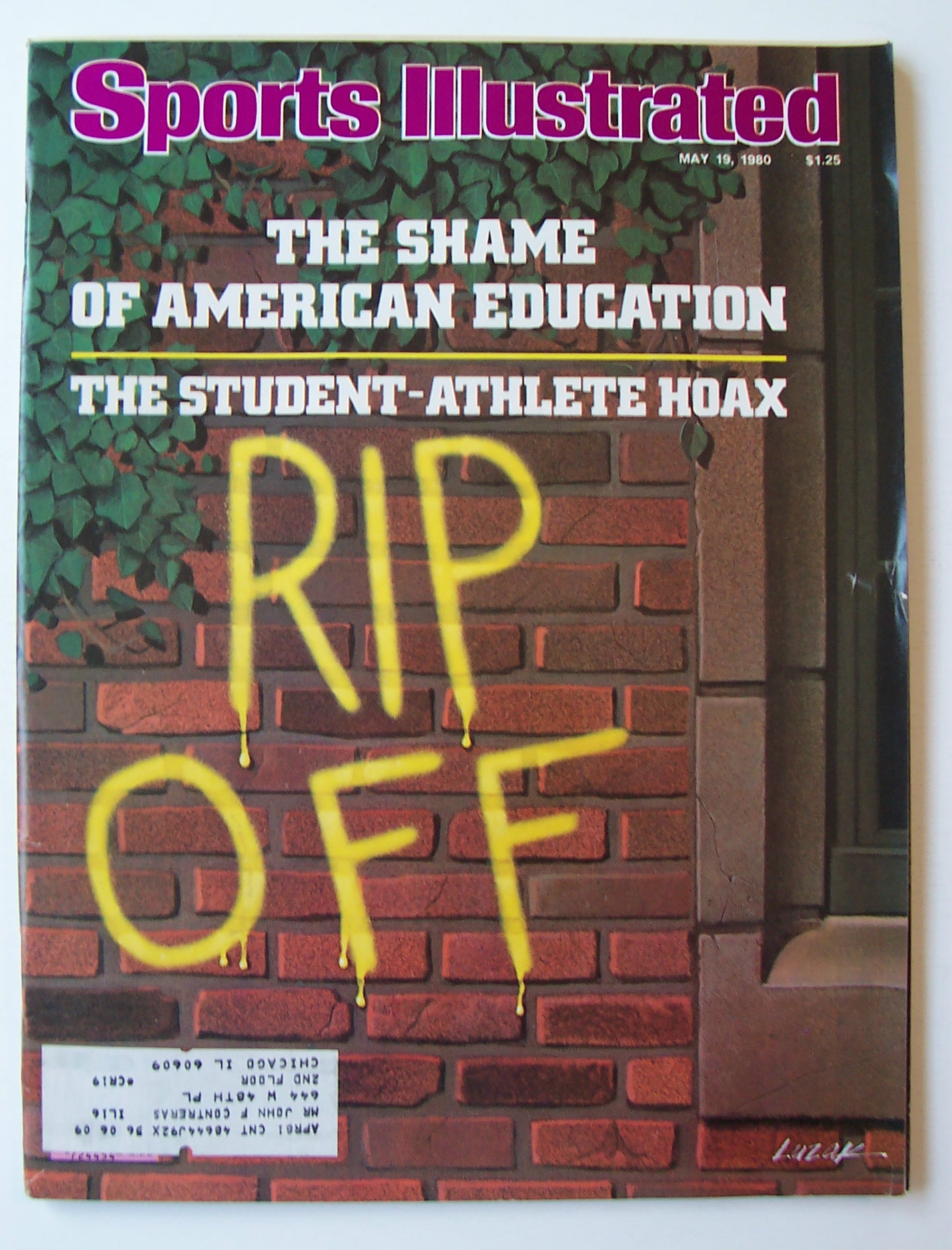 Sports Illustrated Magazine-May 19, 1980-Athlete Hoax