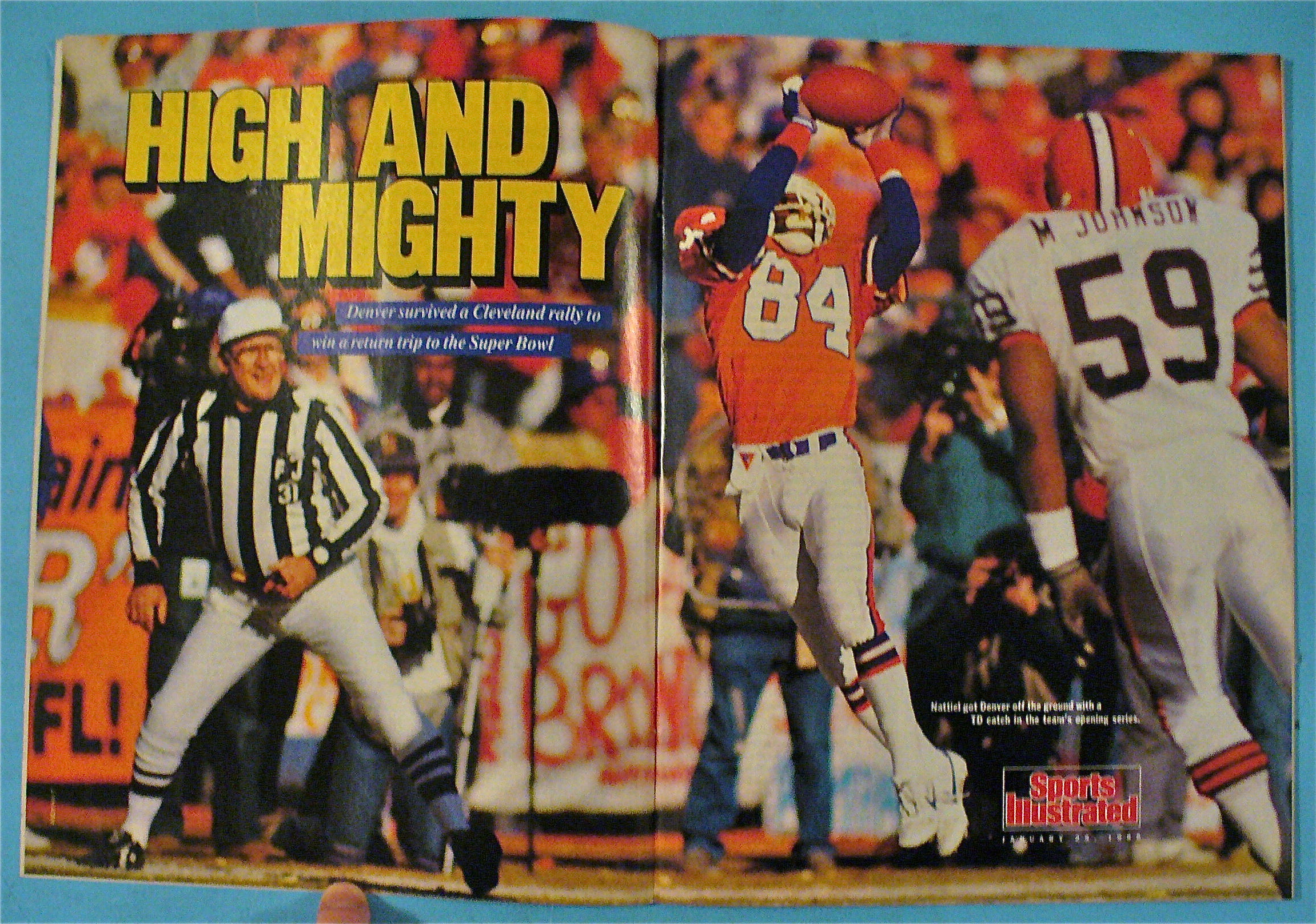 Sports Illustrated Magazine-Jan 25, 1988-John Elway