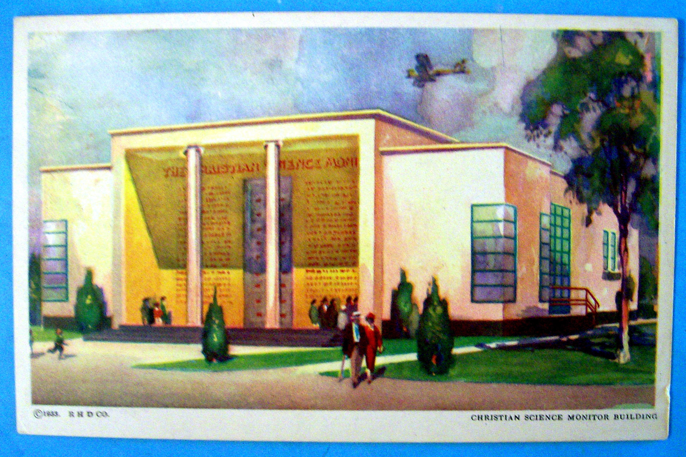 1933 Century of Progress, Christian Science Monitor