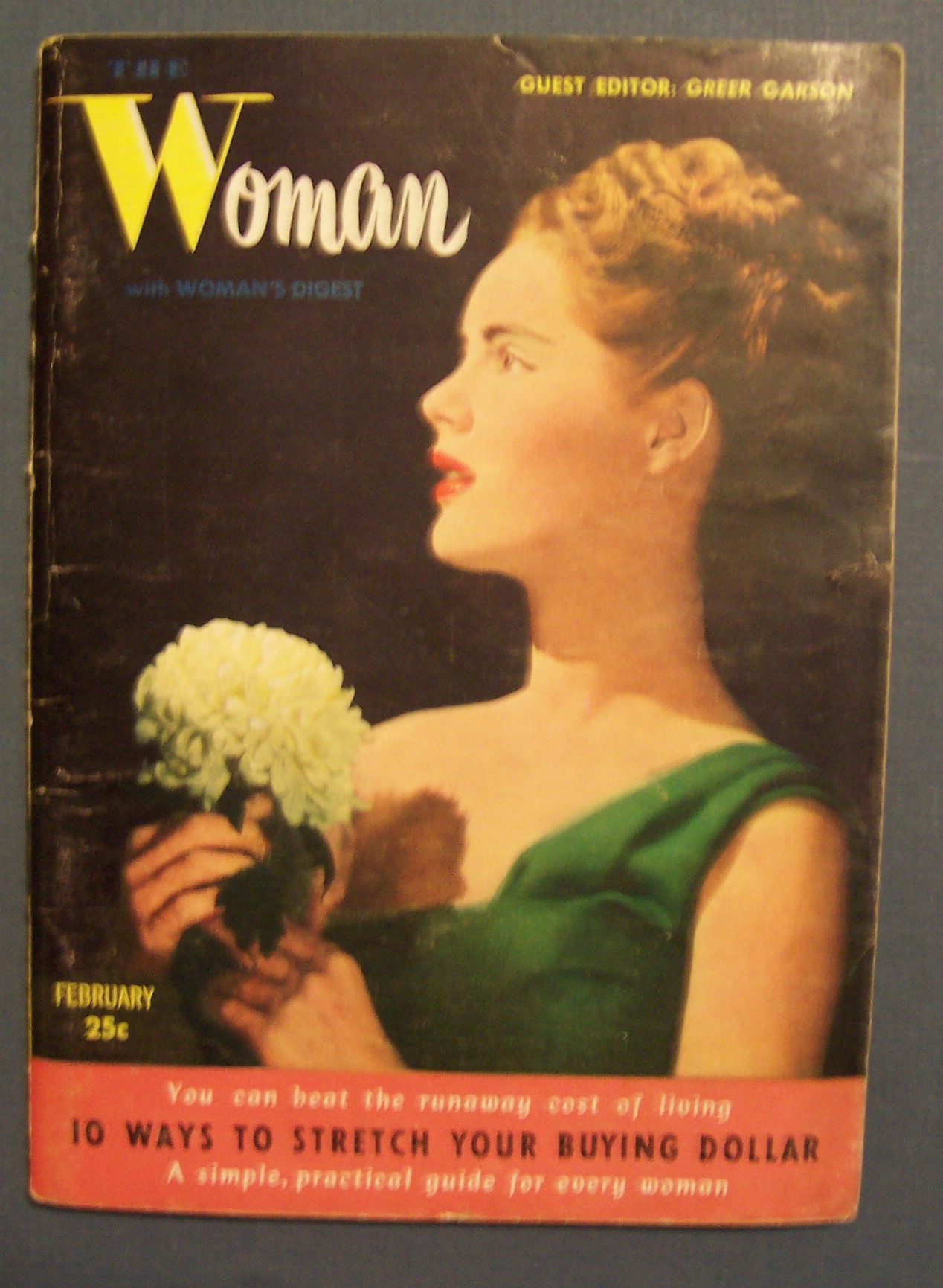 The  Woman  With  Woman's  Digest - February 1947