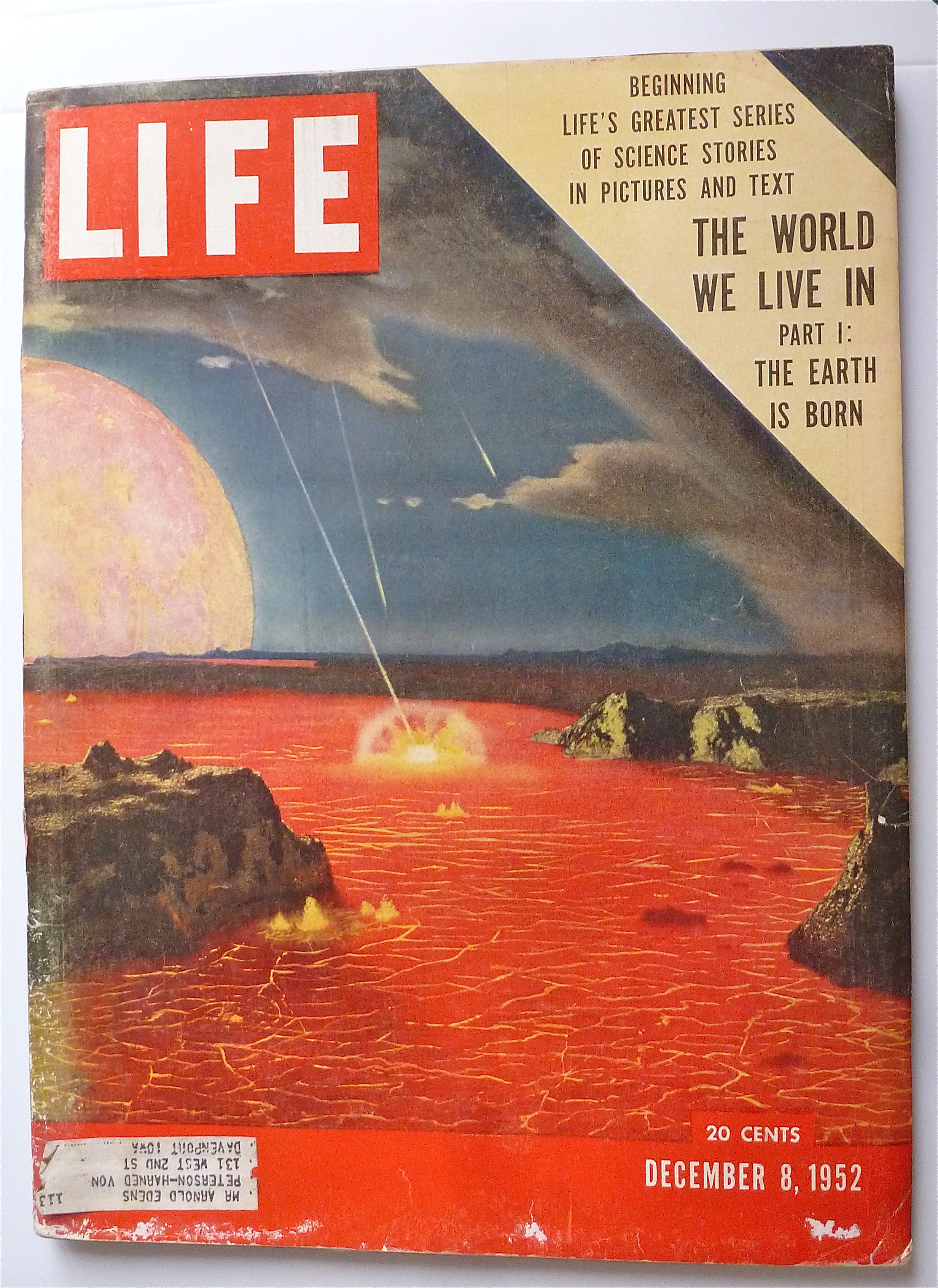 Life Magazine December 8, 1952 The World We Live In