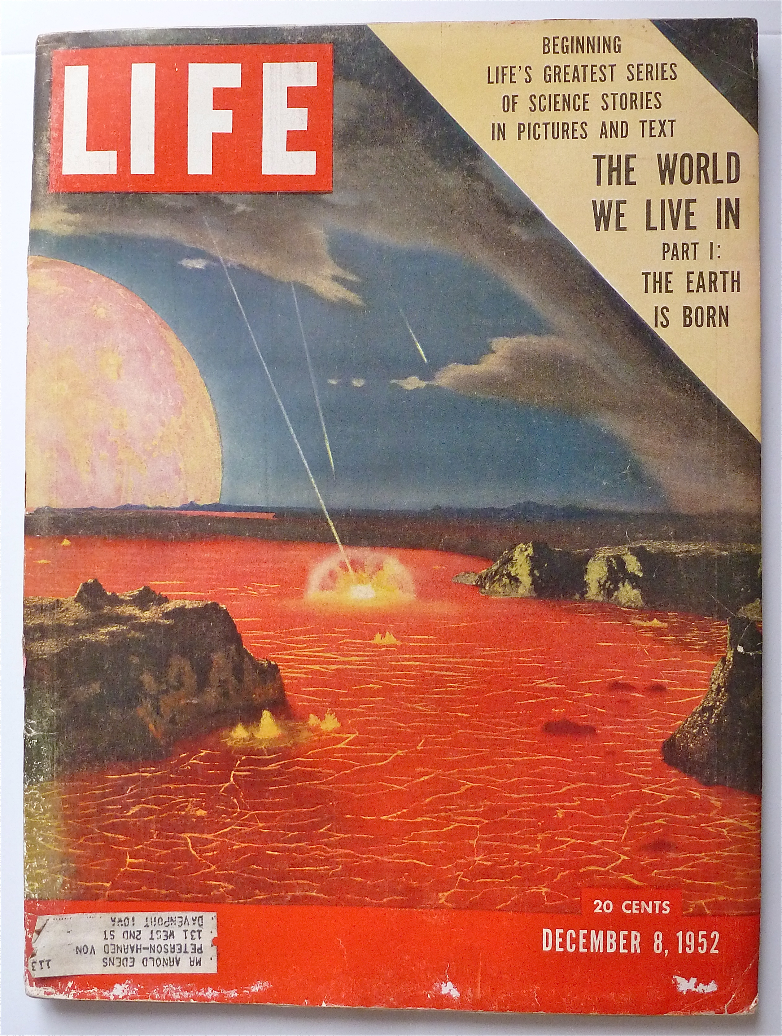 Life Magazine December 8, 1952 The World We Live In