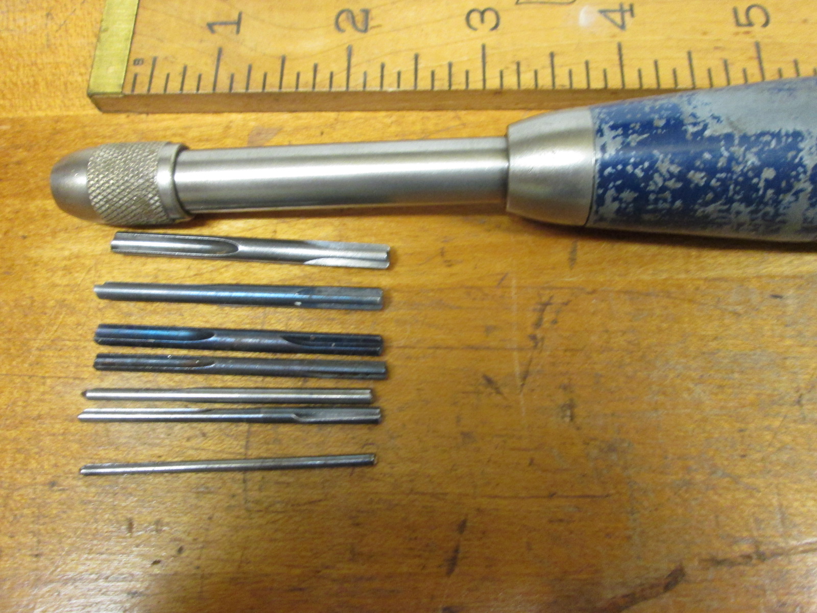 Craftsman Yankee Spiral Push Drill w/7 Bits