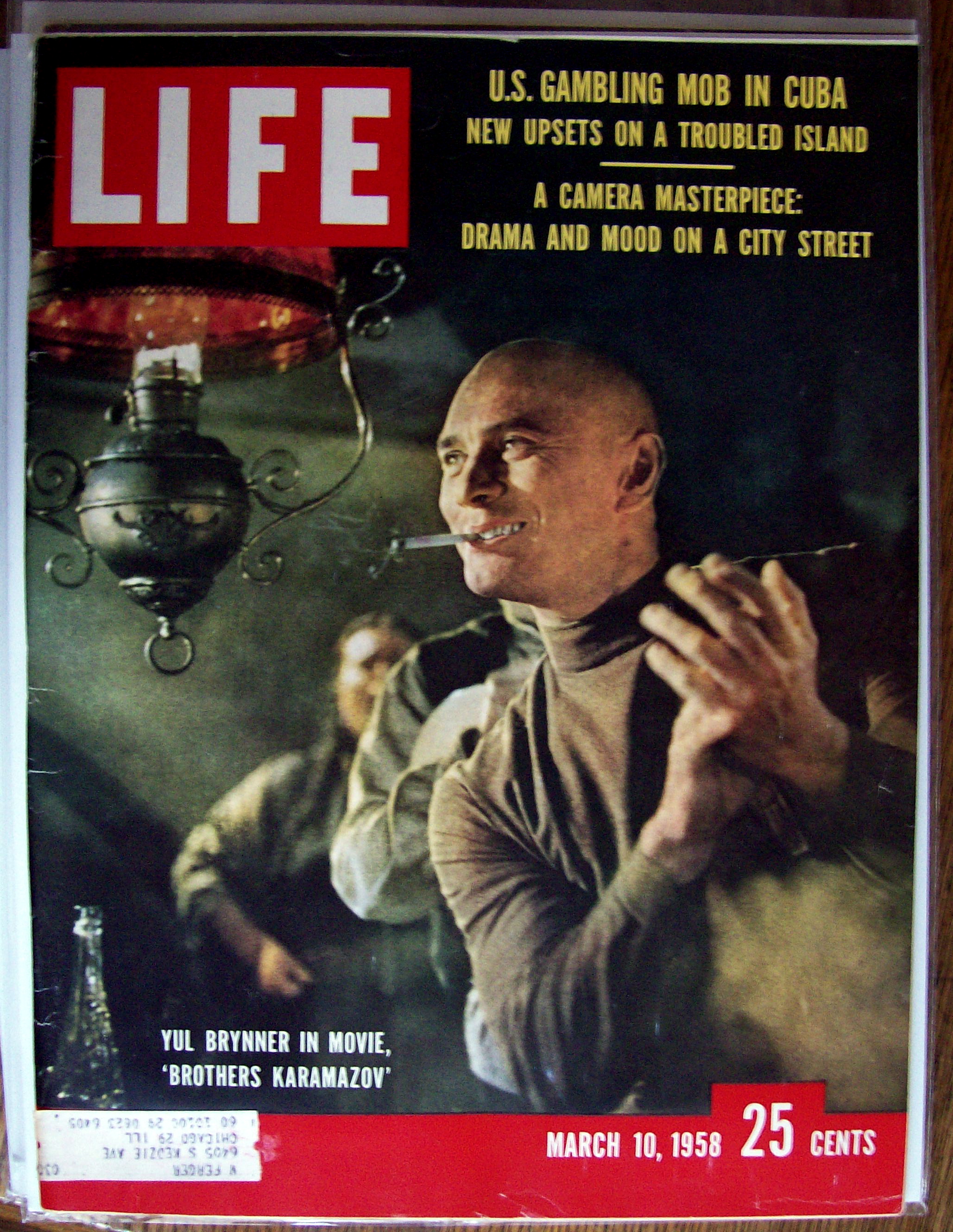 Life Magazine - March 10, 1958 - Yul Brynner