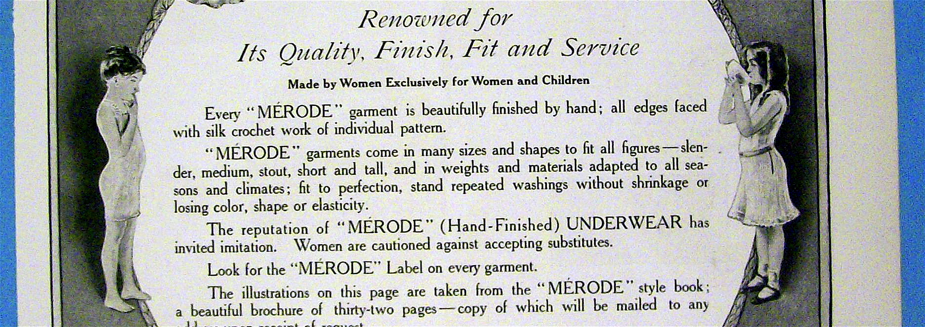1907 Merode Underwear with Different Women