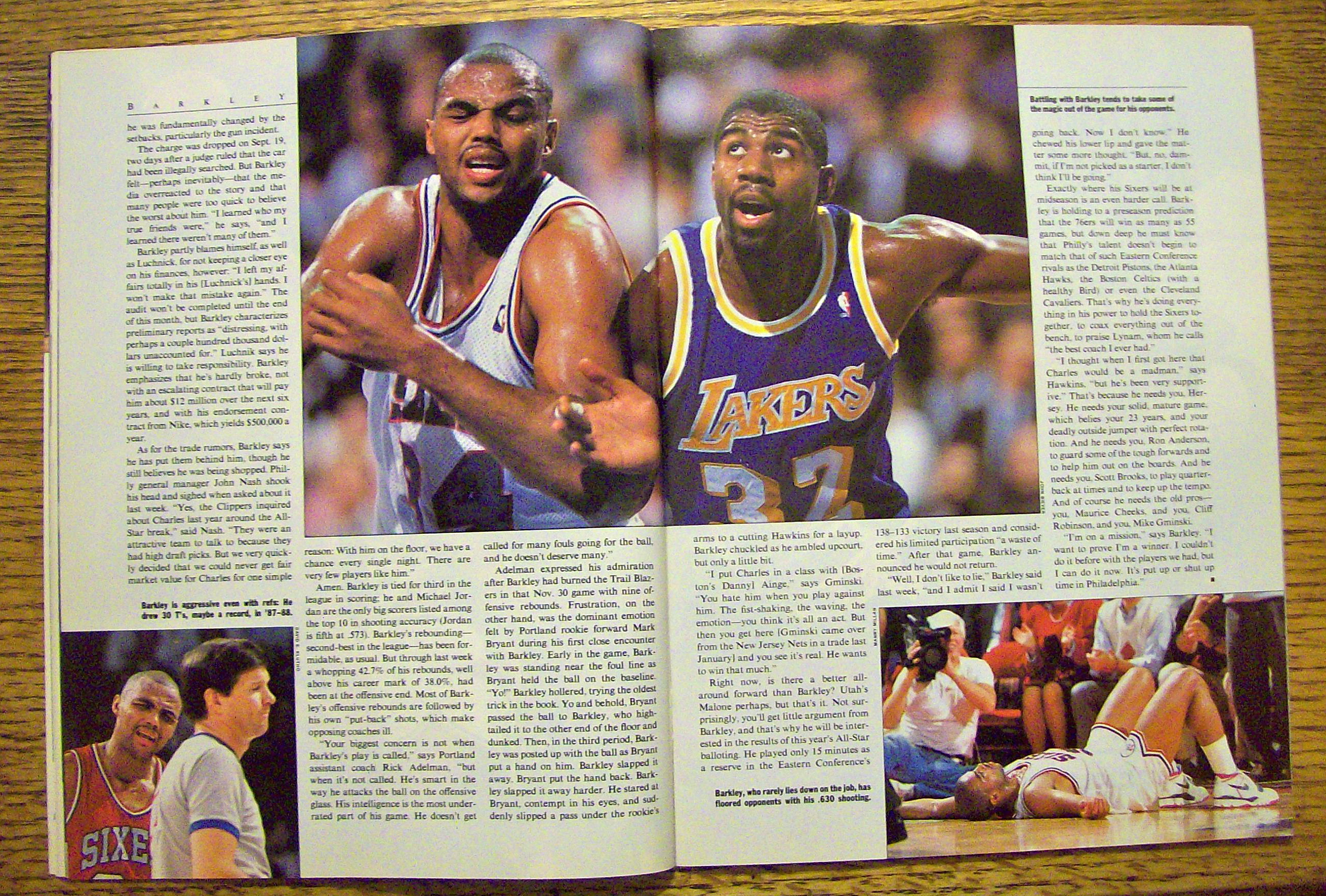 Sports Illustrated Magazine December 12, 1988 C Barkley