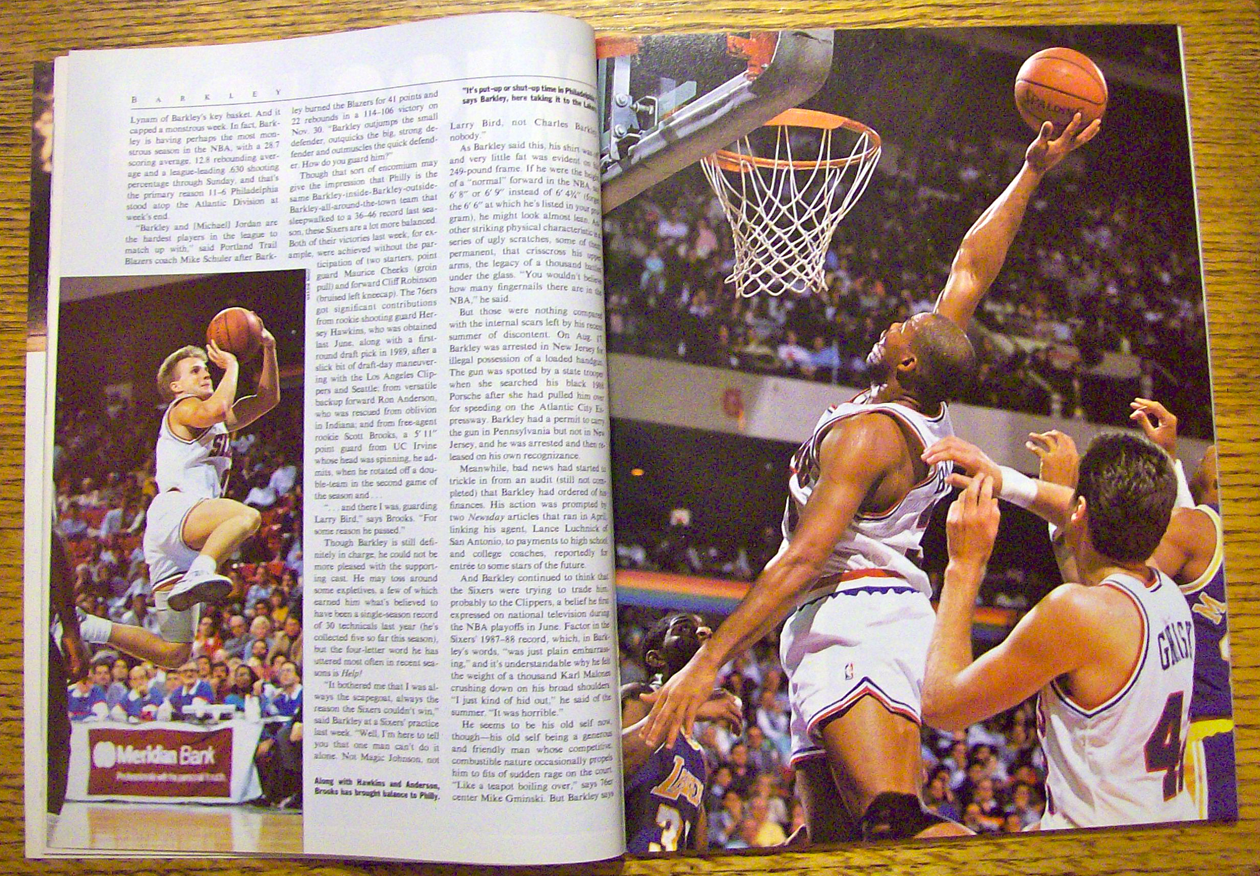 Sports Illustrated Magazine December 12, 1988 C Barkley