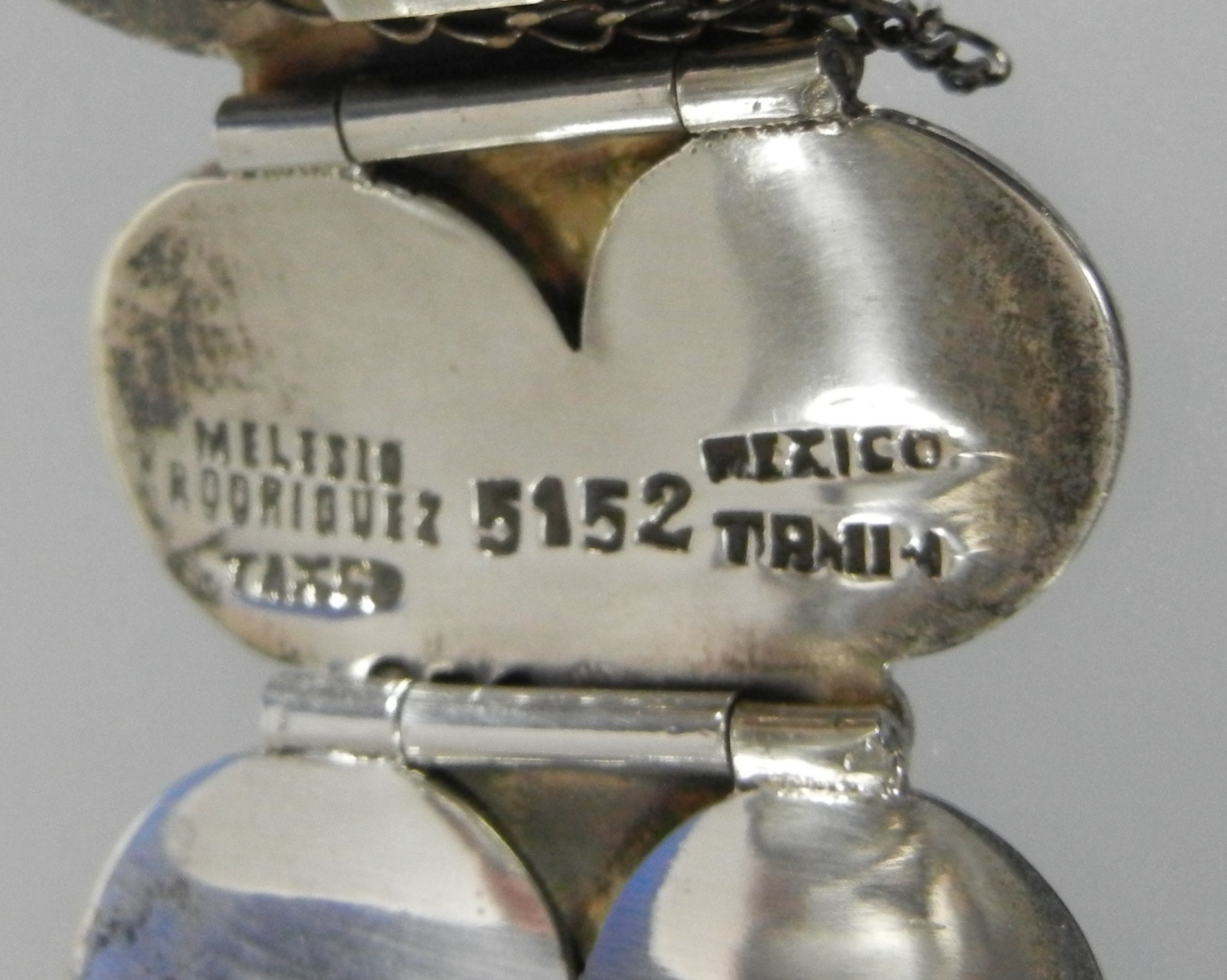 Taxco Mexico Sterling Silver Bracelet Meliseo Rodriguez