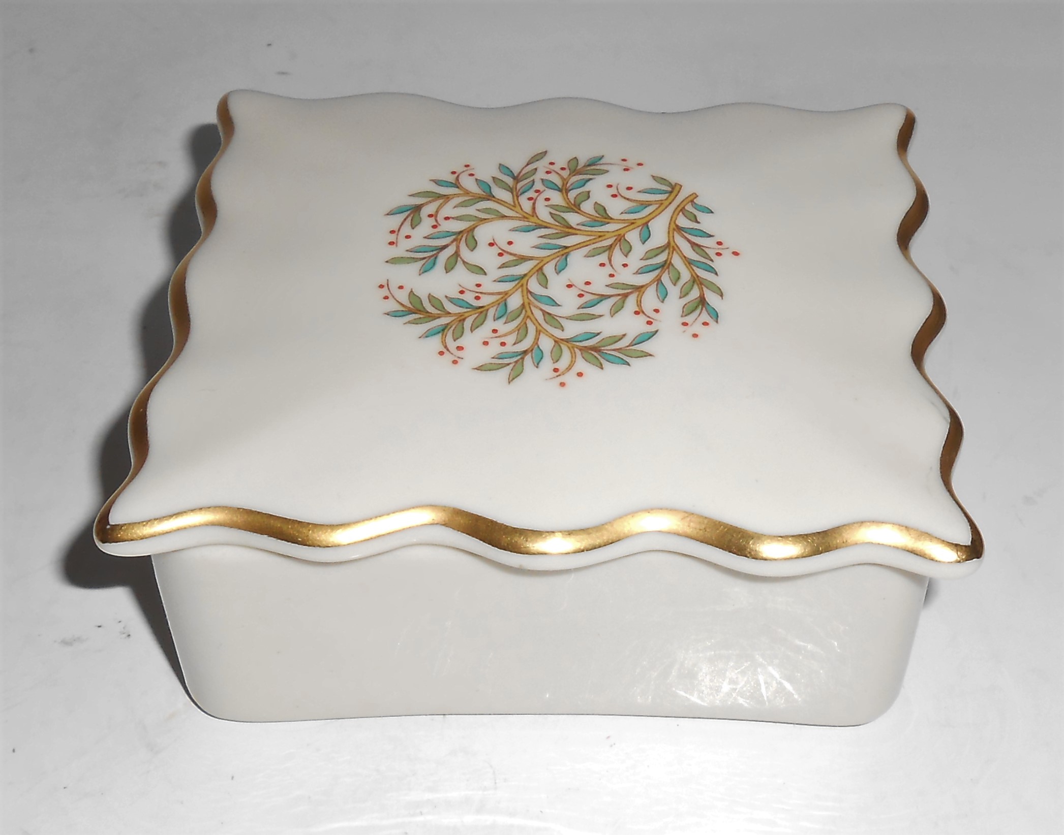 Franciscan Pottery Fine China Fremont Cigarette Box