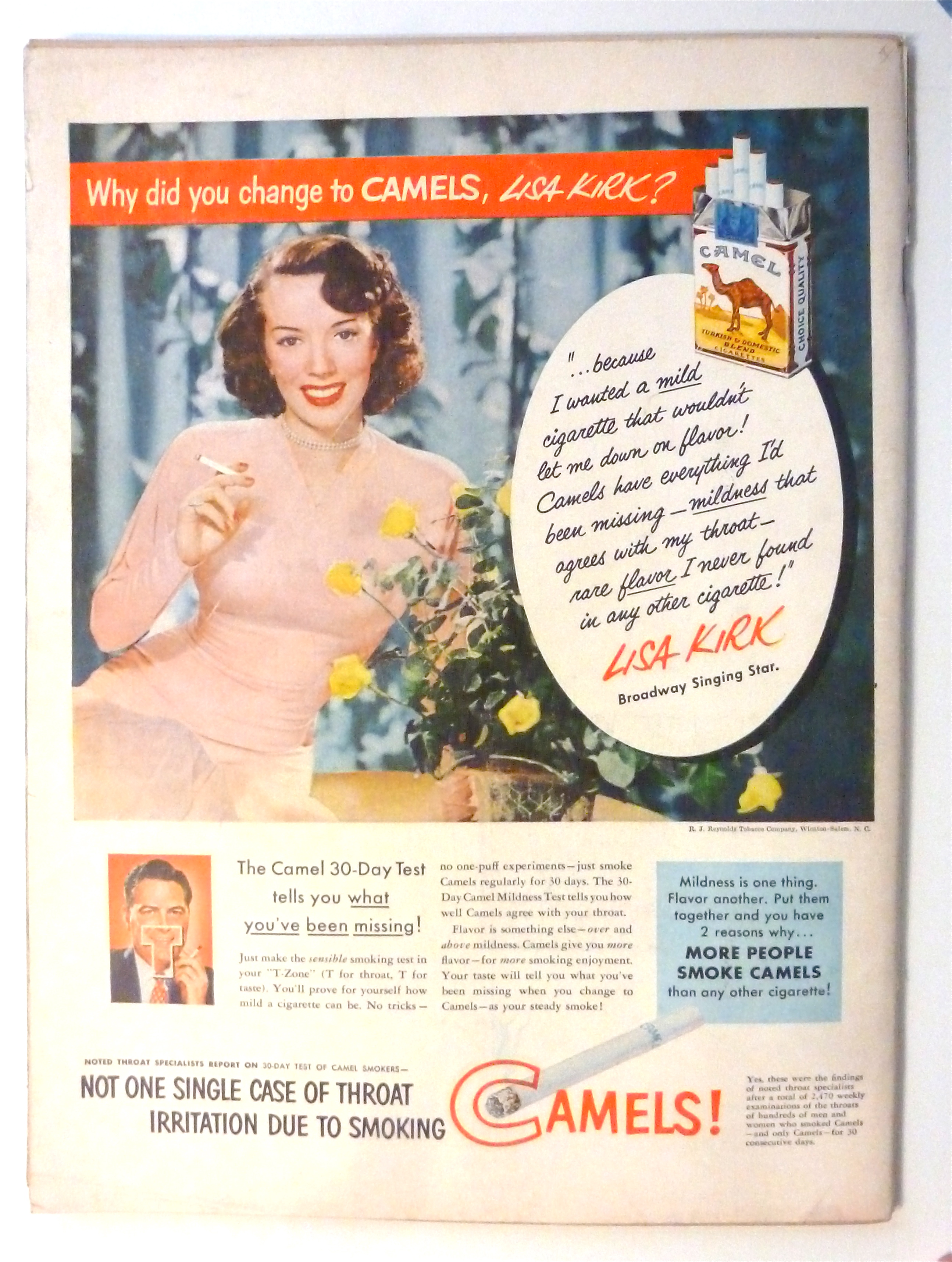 Life Magazine-May 7, 1951-Phyllis Kirk:Studious Starlet